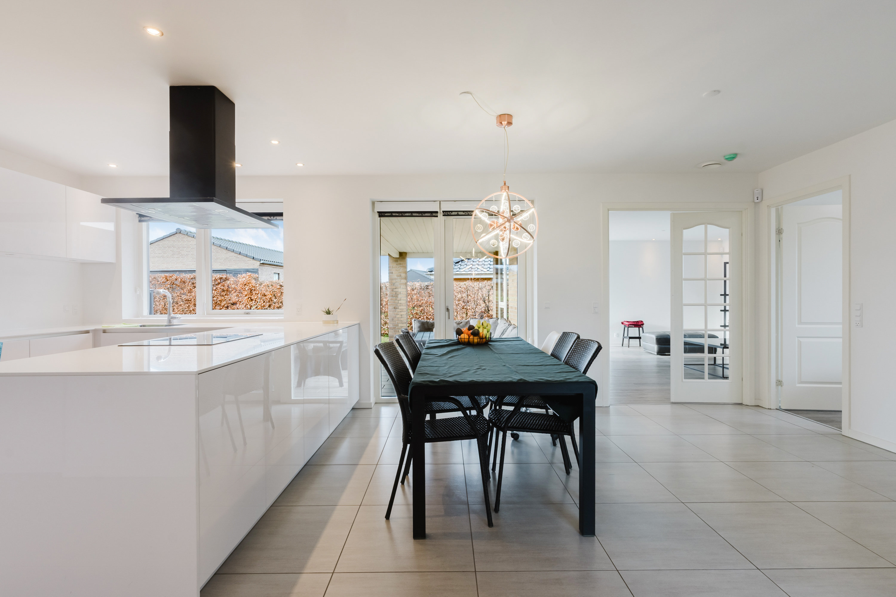 Fremhævet stue billede i fuldskærmstilstand. Billede af Langhuse 23, 5800 Nyborg