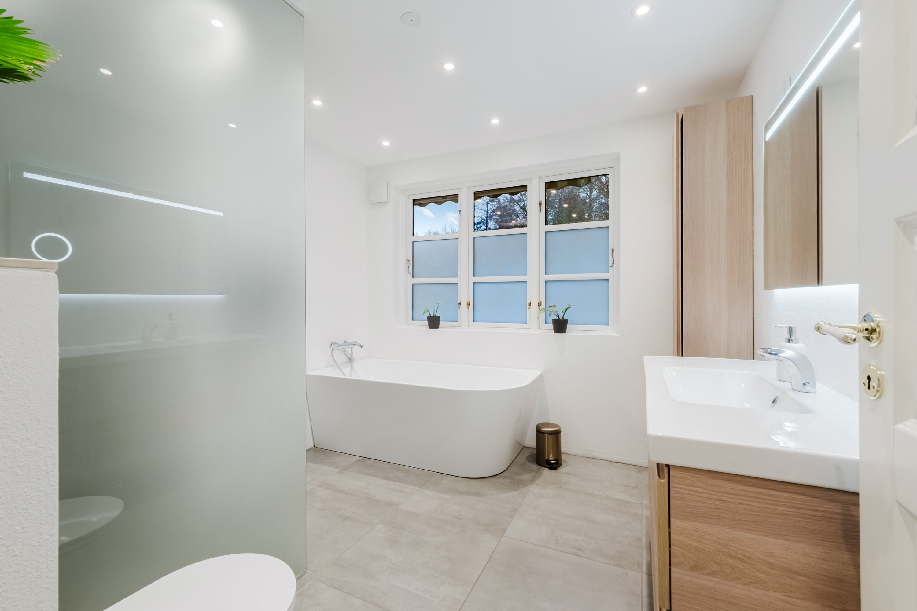 Fremhævet badeværelse billede i fuldskærmstilstand. Billede af Solevadvej 40, Solevad, 5690 Tommerup