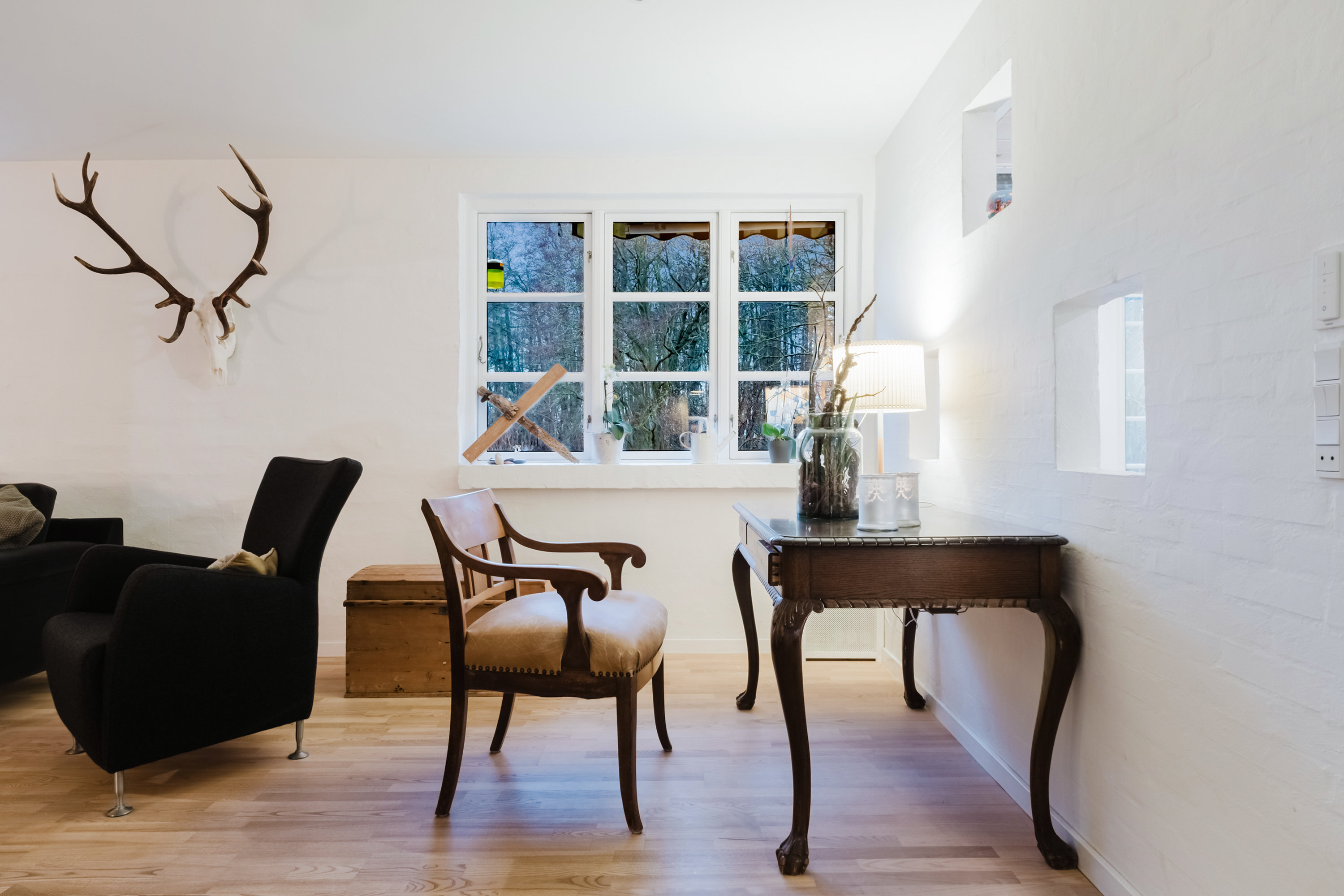 Fremhævet stue billede i fuldskærmstilstand. Billede af Solevadvej 40, Solevad, 5690 Tommerup