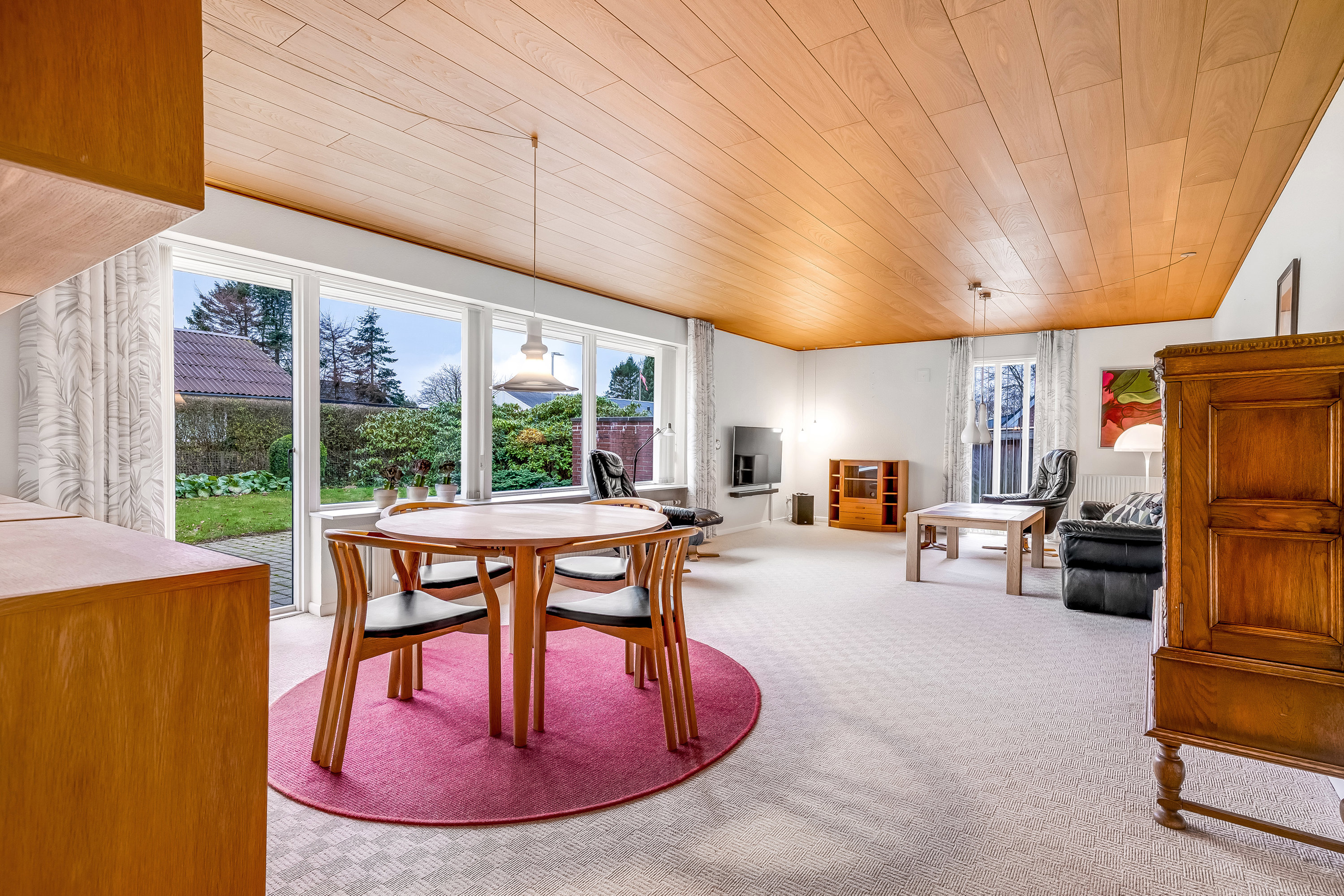 Fremhævet stue billede i fuldskærmstilstand. Billede af Højdedraget 89, 6940 Lem St