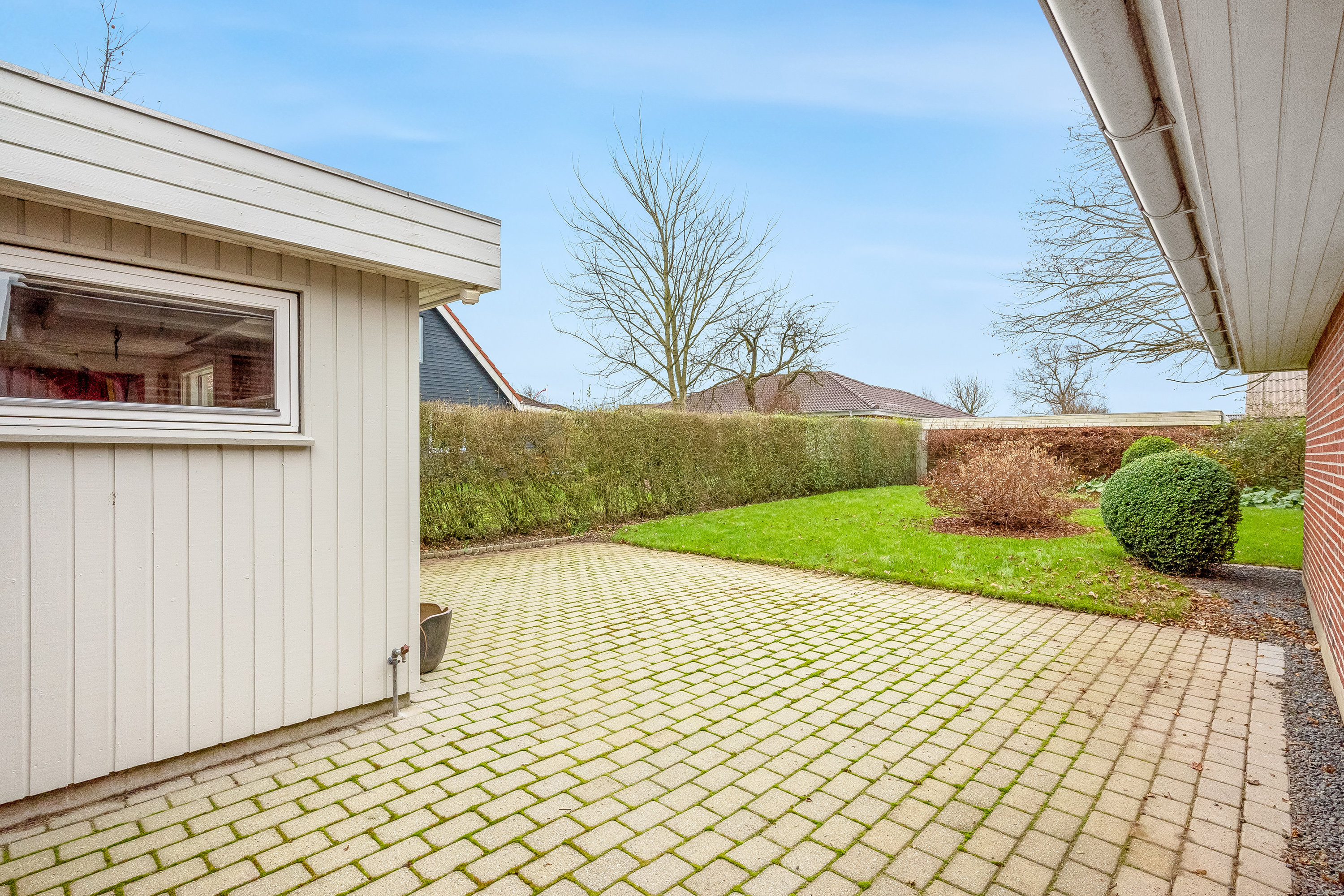 Fremhævet terrasse billede i fuldskærmstilstand. Billede af Højdedraget 89, 6940 Lem St