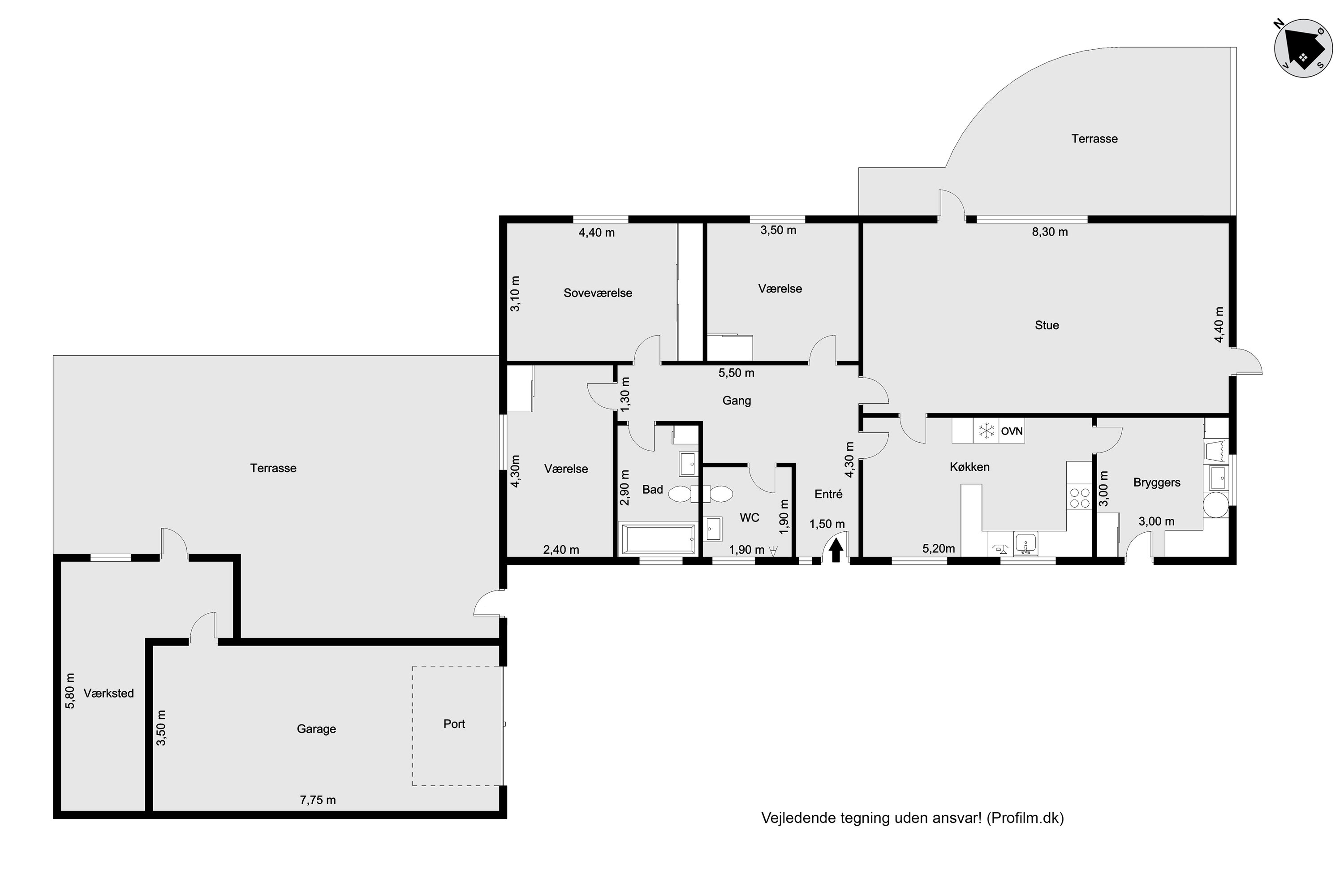 Plantegninger billede af Højdedraget 89, 6940 Lem St