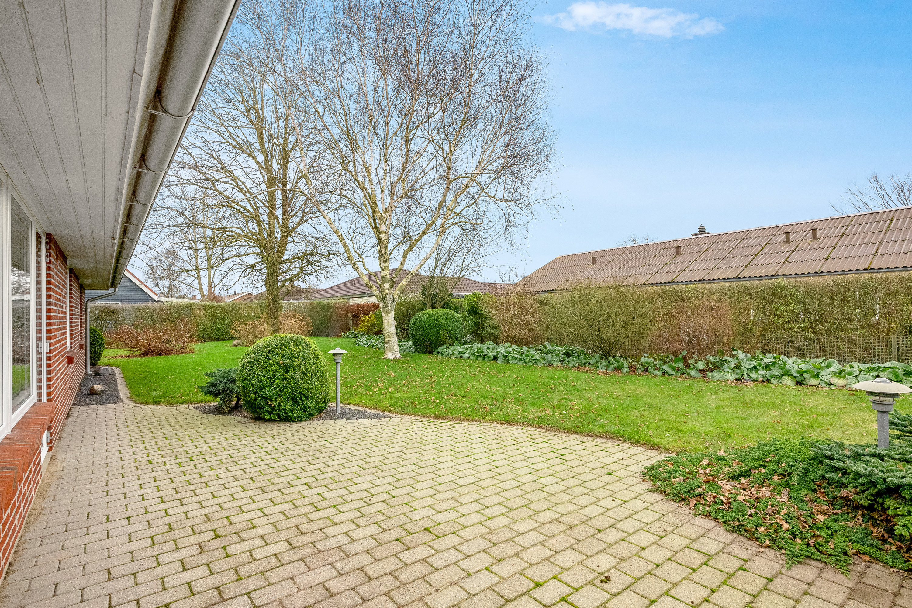 Fremhævet terrasse billede i fuldskærmstilstand. Billede af Højdedraget 89, 6940 Lem St