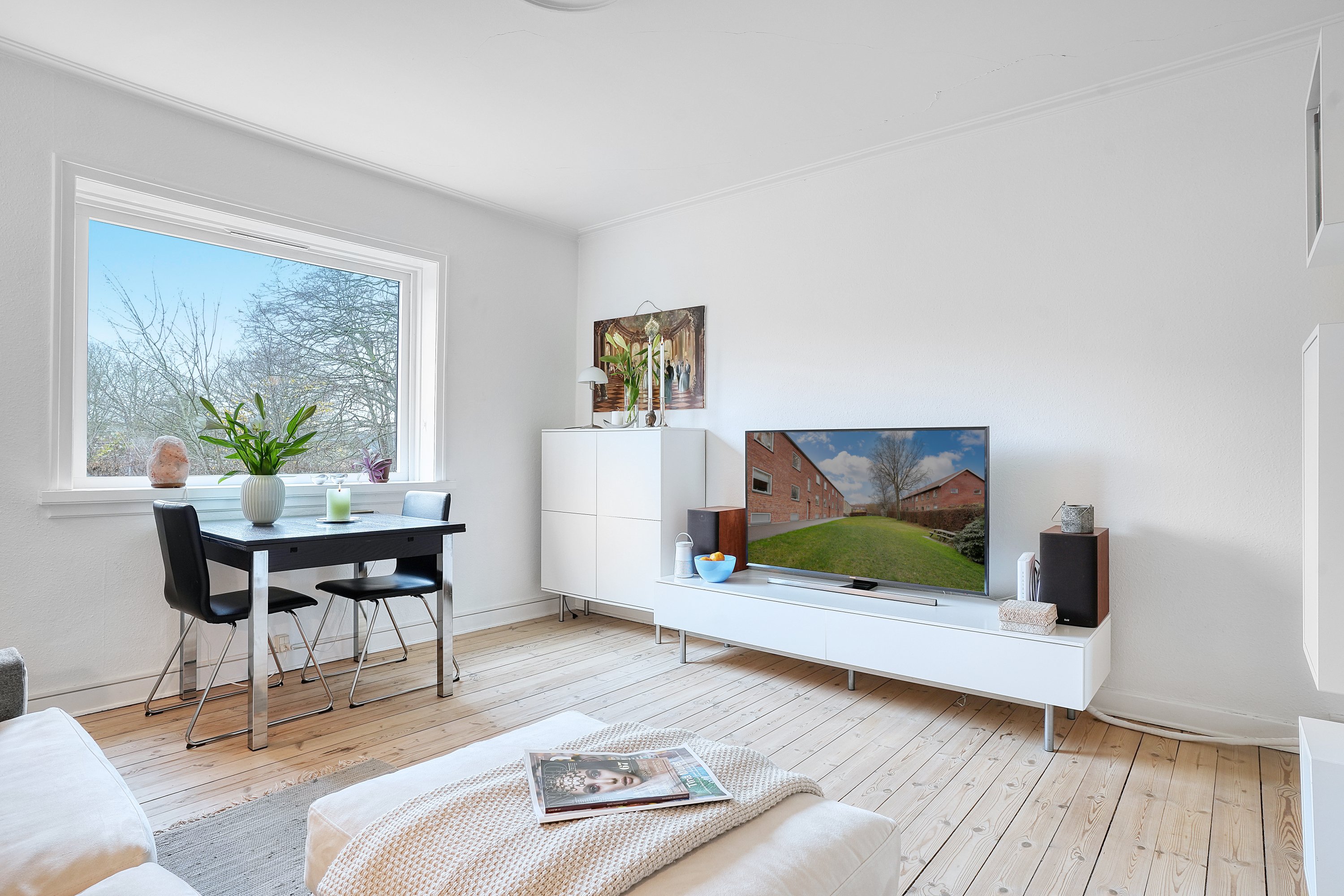 Fremhævet stue billede i fuldskærmstilstand. Billede af Christianehøj 71, st.. th., 2860 Søborg