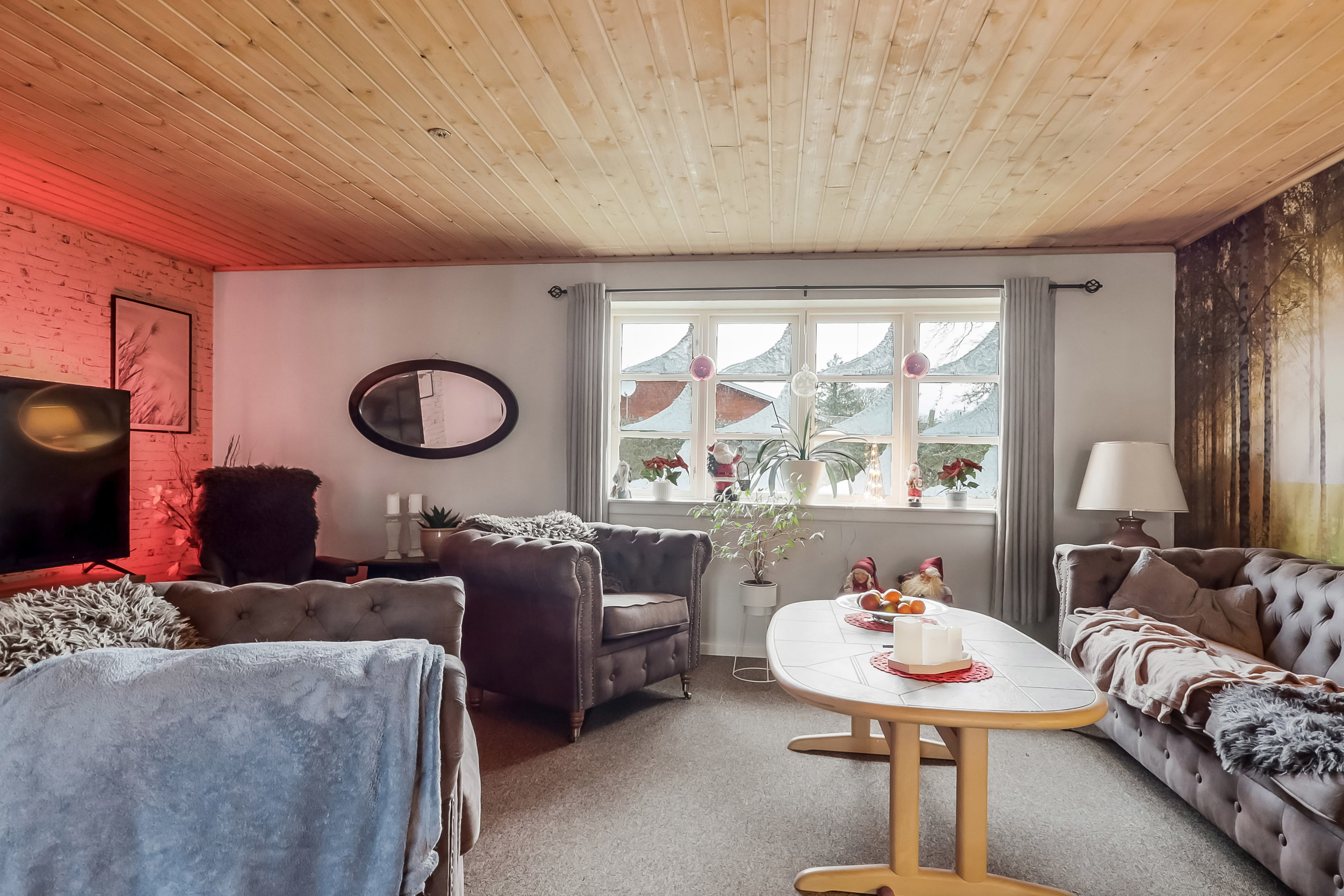 Fremhævet stue billede i fuldskærmstilstand. Billede af Filippavej 50, Hundstrup, 5762 Vester Skerninge