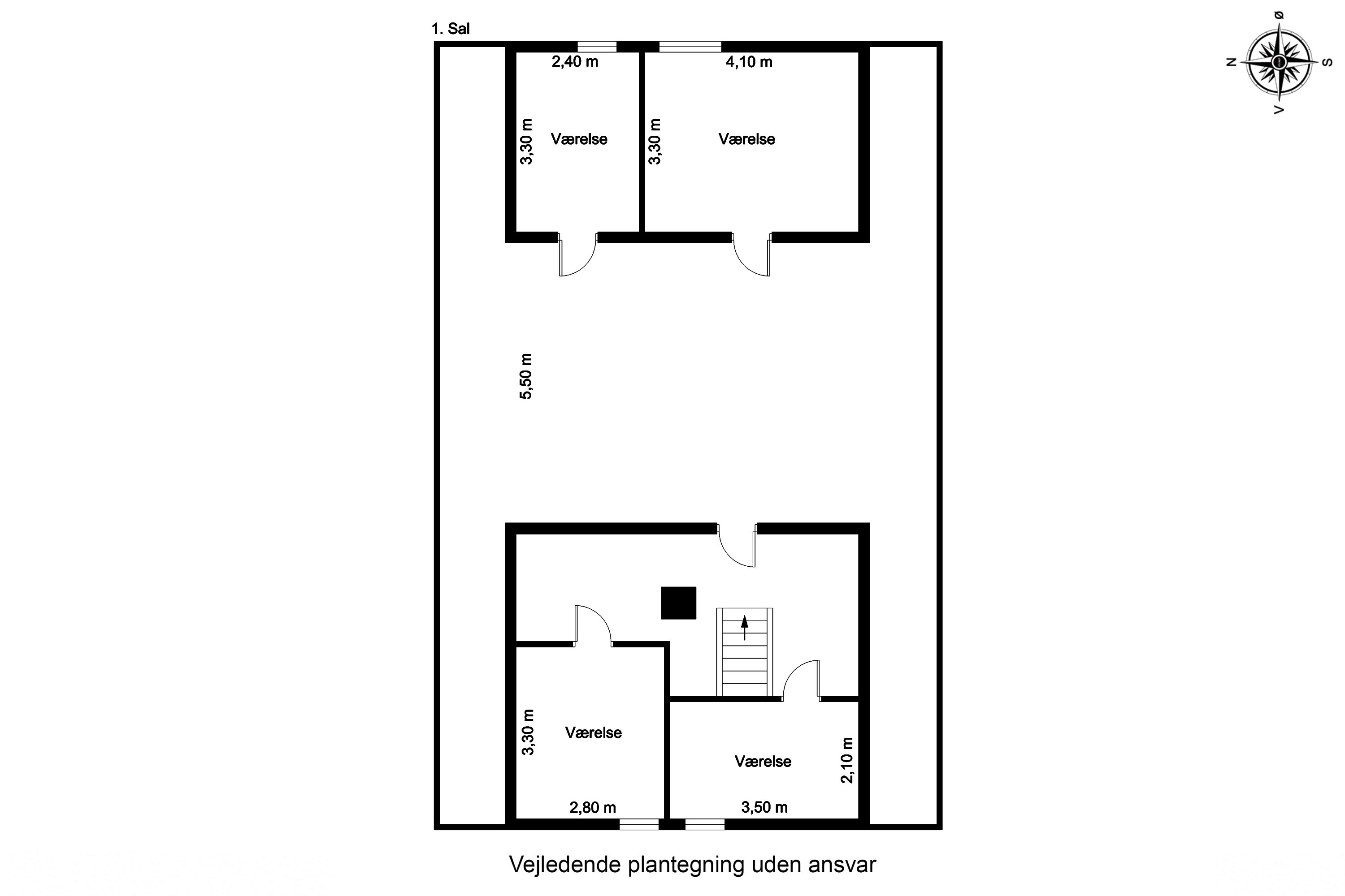 Plantegninger billede af Filippavej 50, Hundstrup, 5762 Vester Skerninge