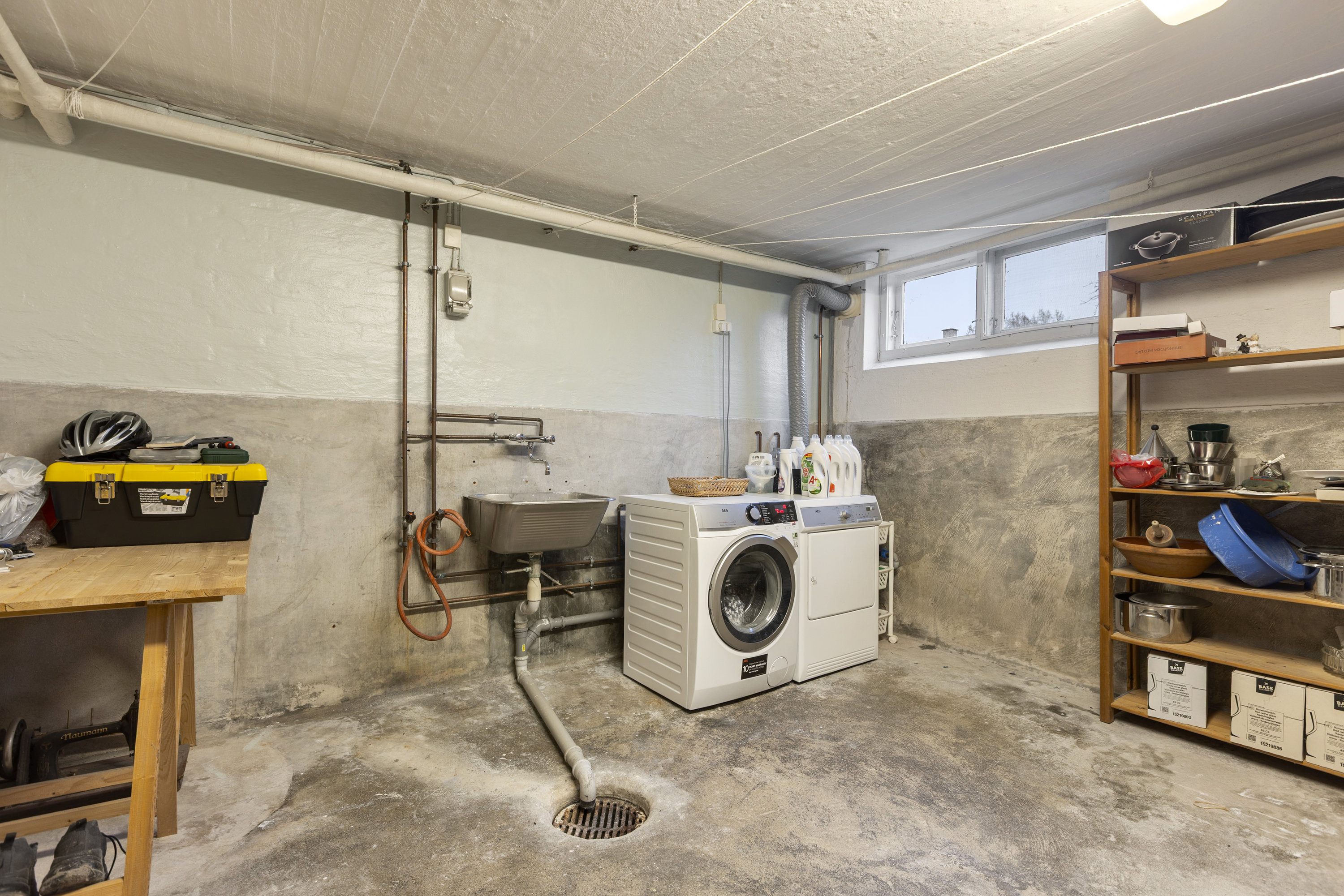 Fremhævet vaskerum billede i fuldskærmstilstand. Billede af Kobækvej 16, 4230 Skælskør