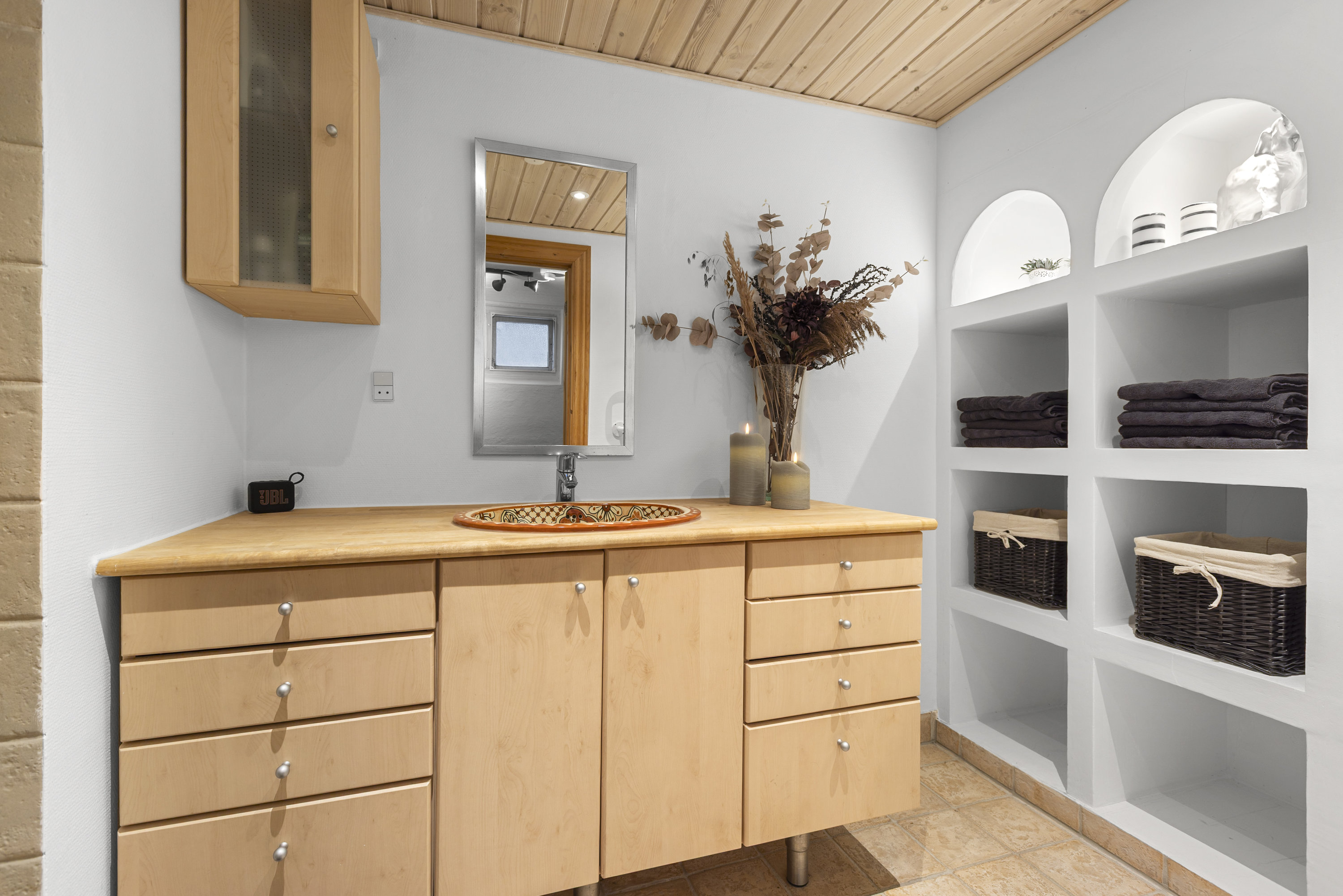 Fremhævet badeværelse billede i fuldskærmstilstand. Billede af Kobækvej 16, 4230 Skælskør