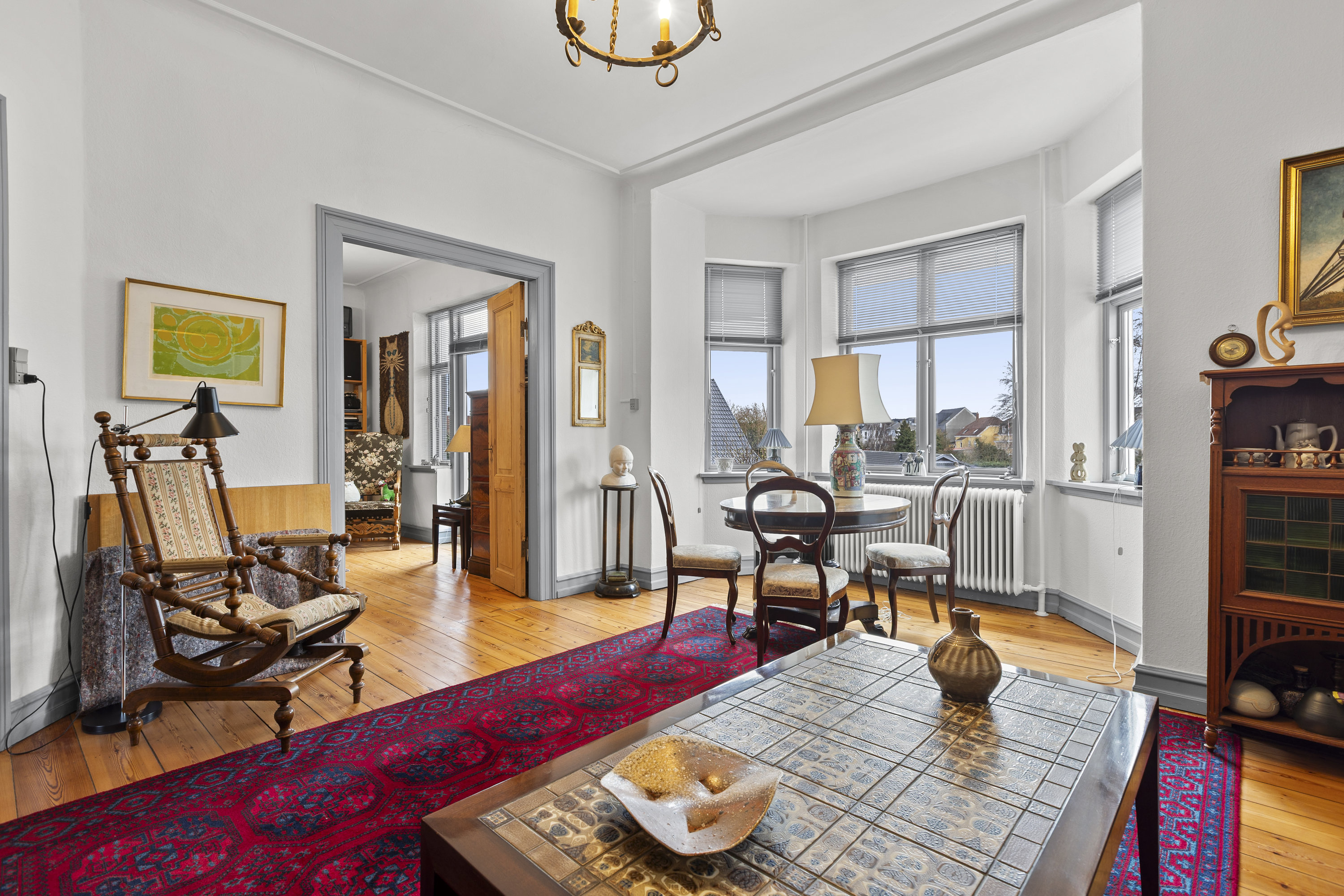 Fremhævet stue billede i fuldskærmstilstand. Billede af Lygtebakken 1, 4220 Korsør