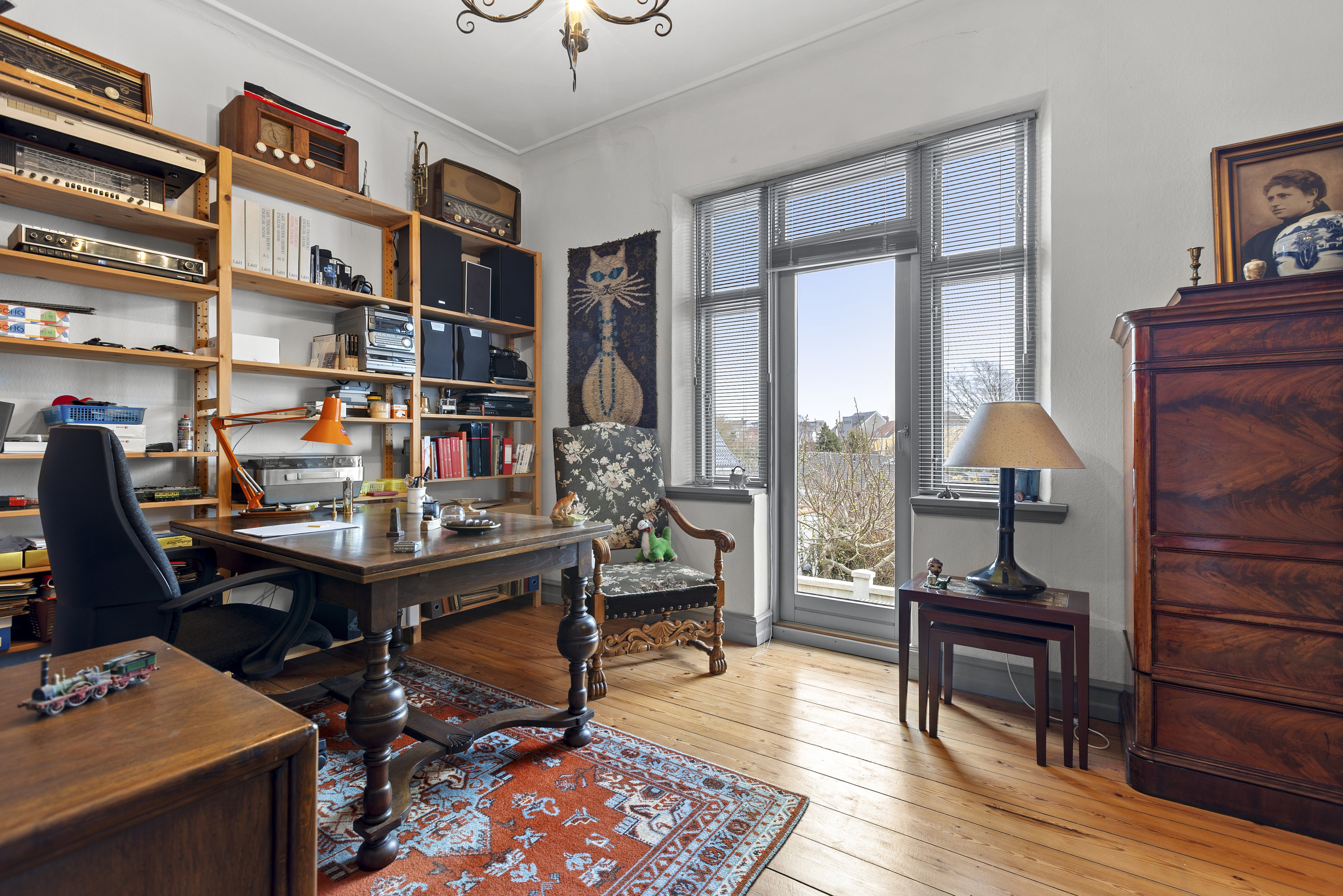 Fremhævet stue billede i fuldskærmstilstand. Billede af Lygtebakken 1, 4220 Korsør