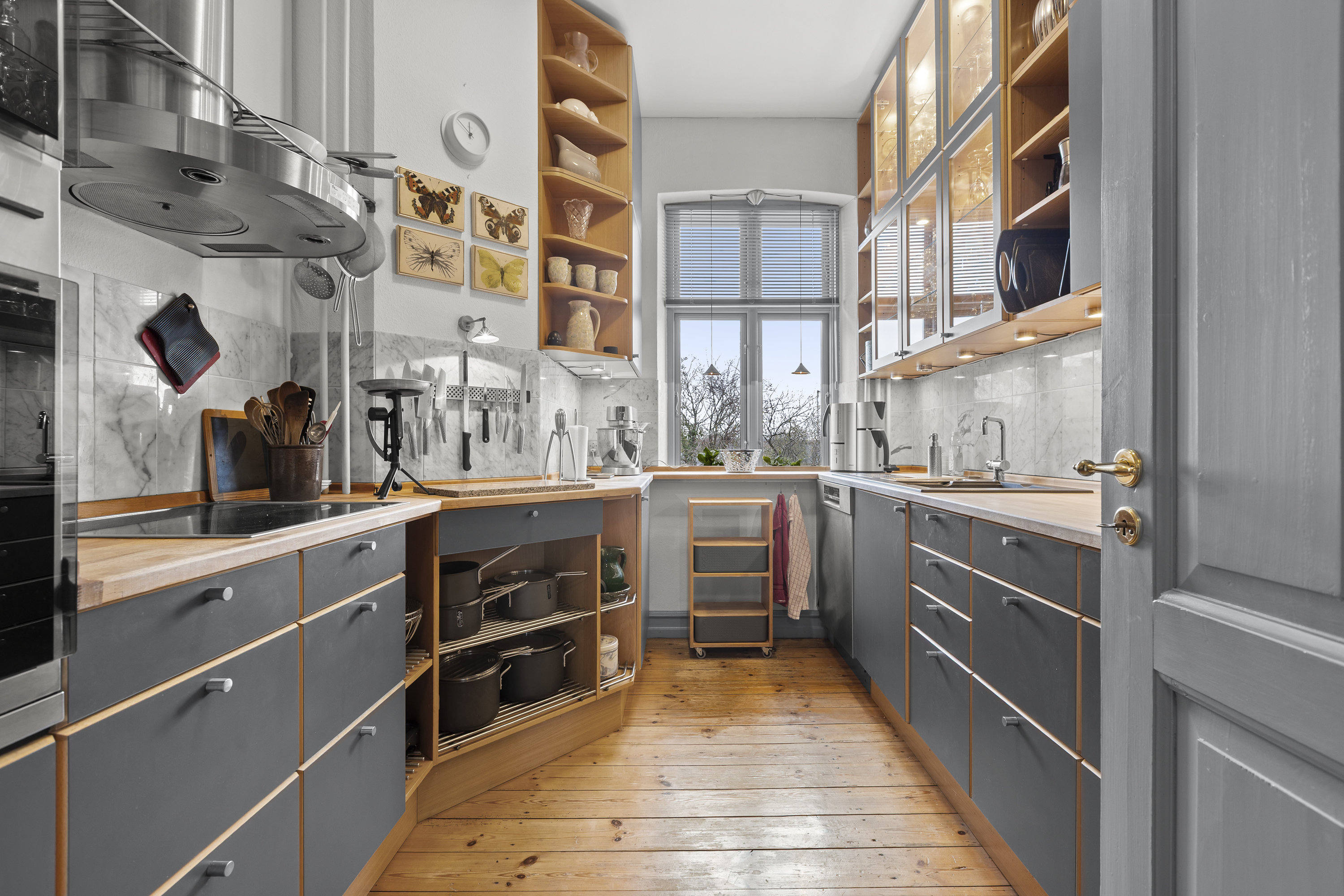 Fremhævet køkken billede i fuldskærmstilstand. Billede af Lygtebakken 1, 4220 Korsør