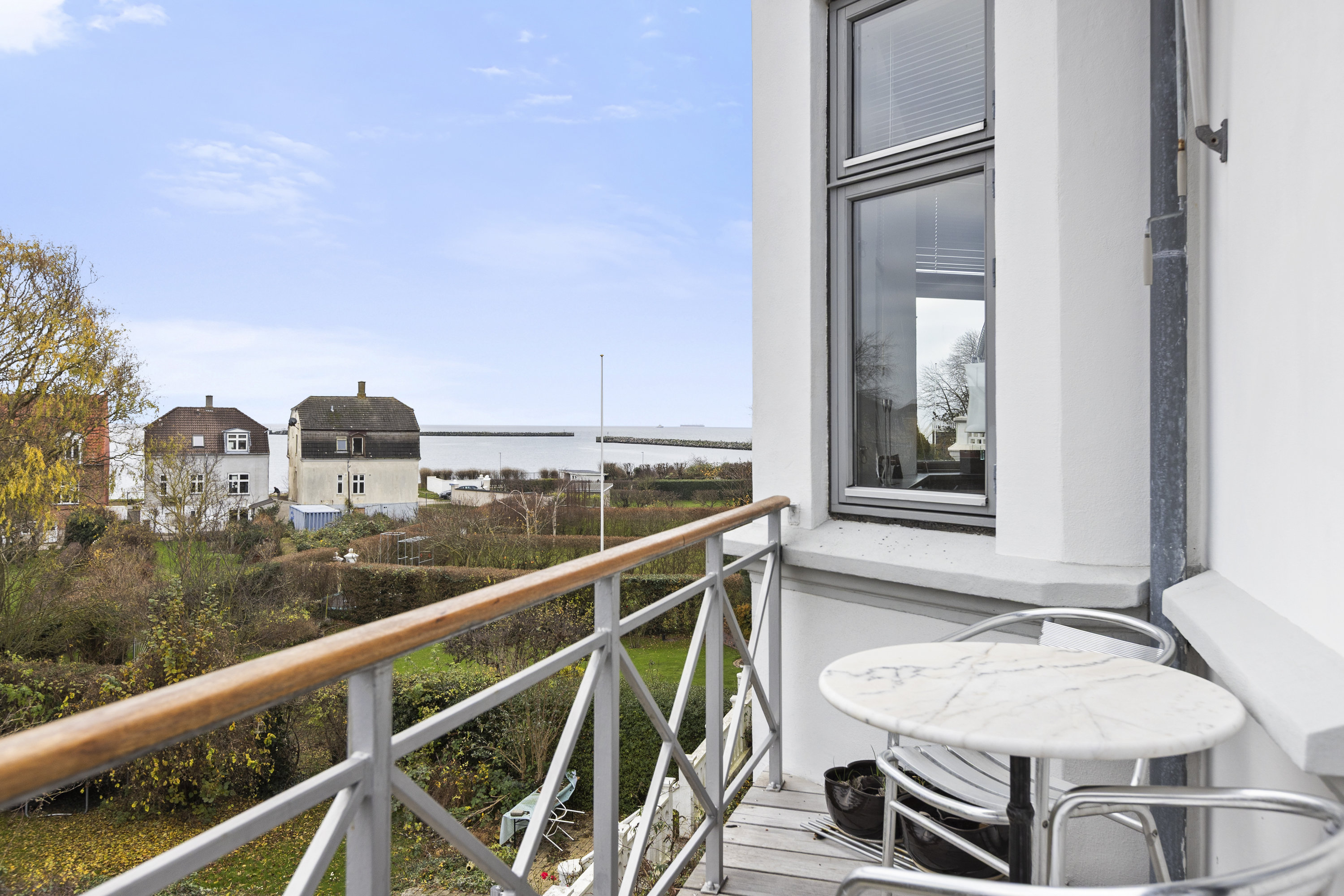 Fremhævet altan billede i fuldskærmstilstand. Billede af Lygtebakken 1, 4220 Korsør