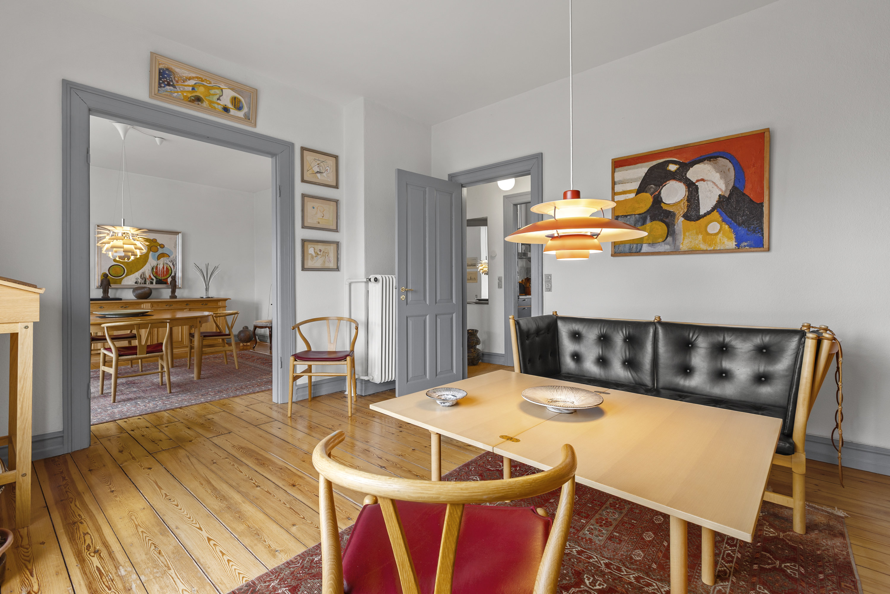 Fremhævet stue billede i fuldskærmstilstand. Billede af Lygtebakken 1, 4220 Korsør