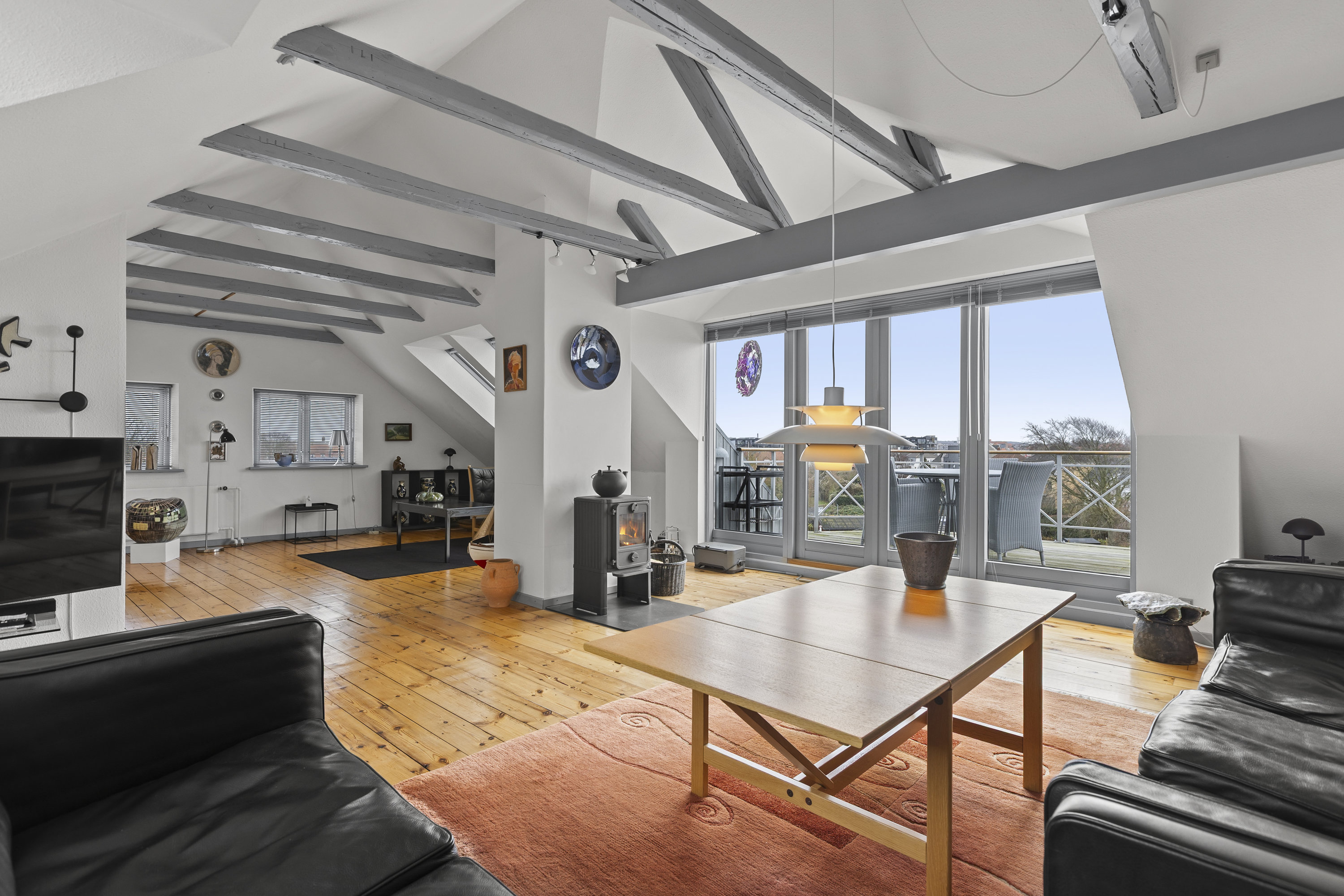 Fremhævet stue billede i fuldskærmstilstand. Billede af Lygtebakken 1, 4220 Korsør