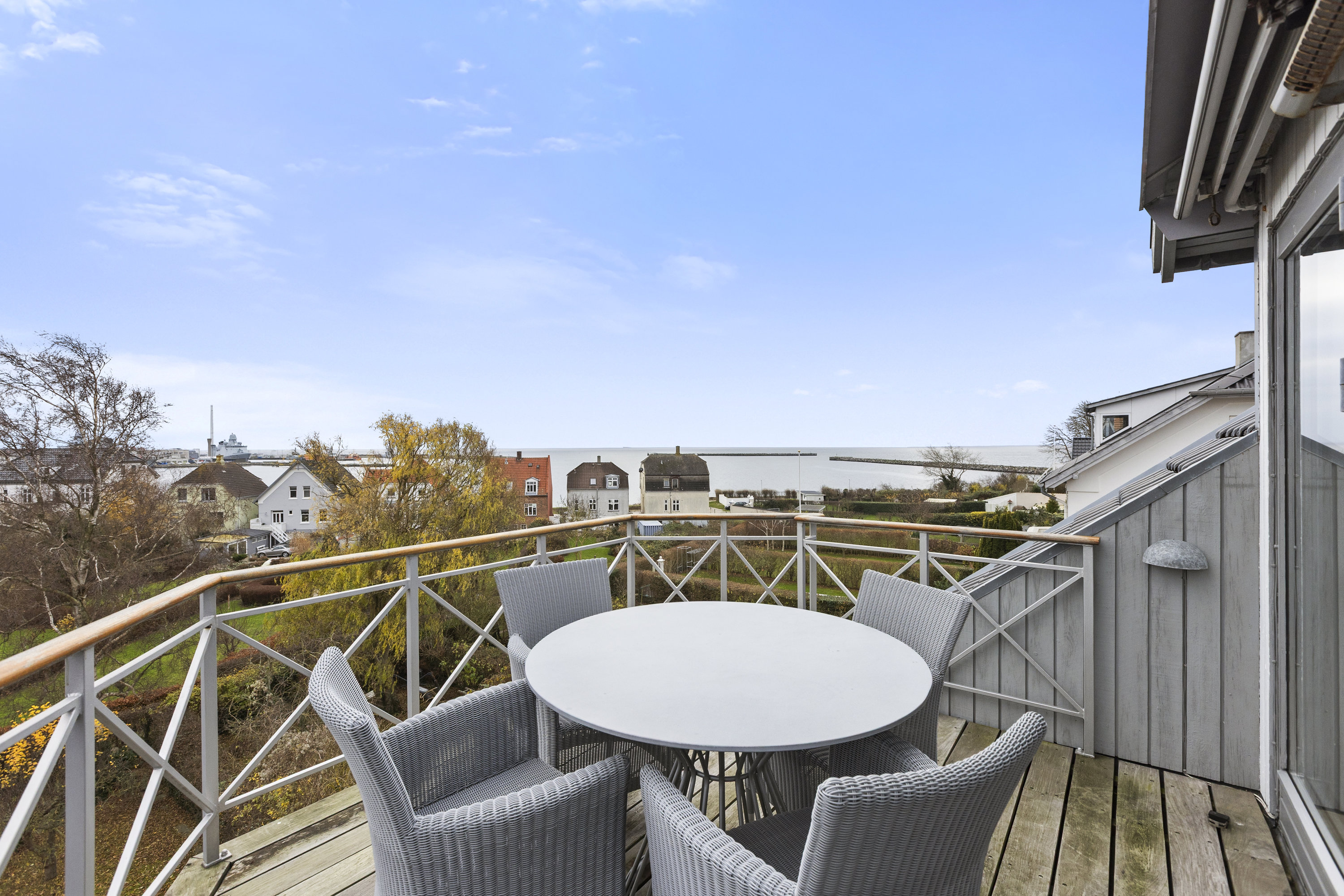 Fremhævet altan billede i fuldskærmstilstand. Billede af Lygtebakken 1, 4220 Korsør