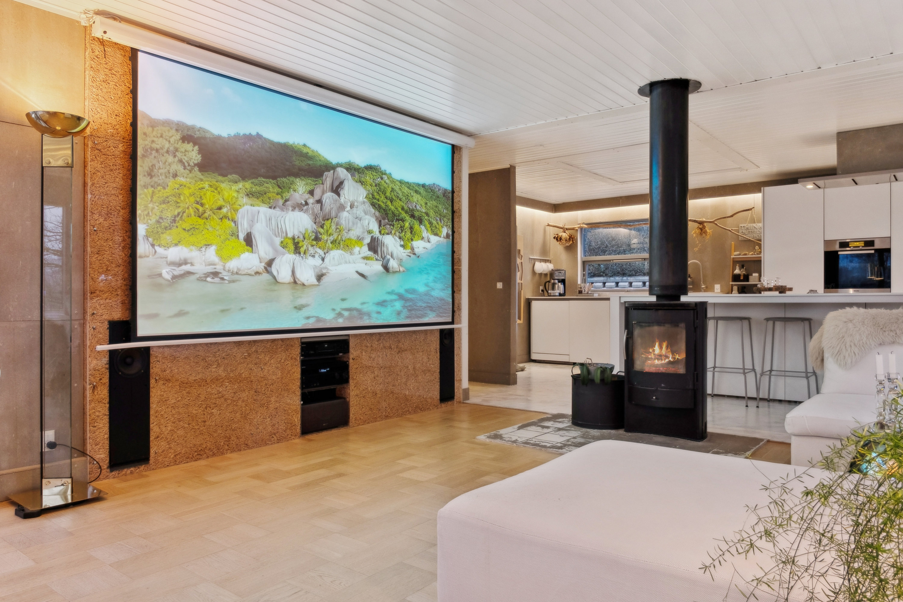 Fremhævet stue billede i fuldskærmstilstand. Billede af Vedbæksalle 108, Torsted, 8700 Horsens