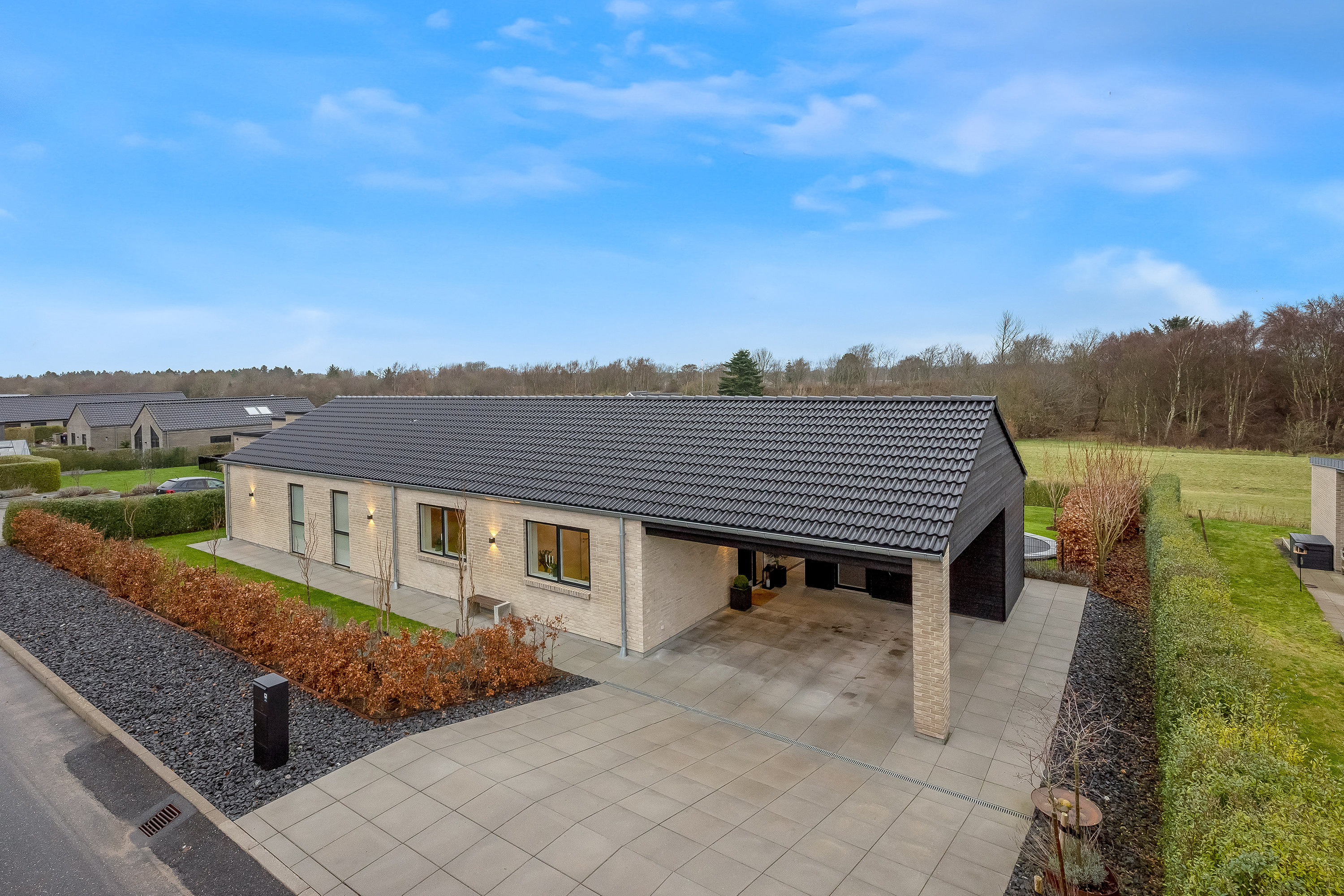 Fremhævet ejendommen billede i fuldskærmstilstand. Billede af Under Rødtjørnen 18, Halgårde, 7500 Holstebro