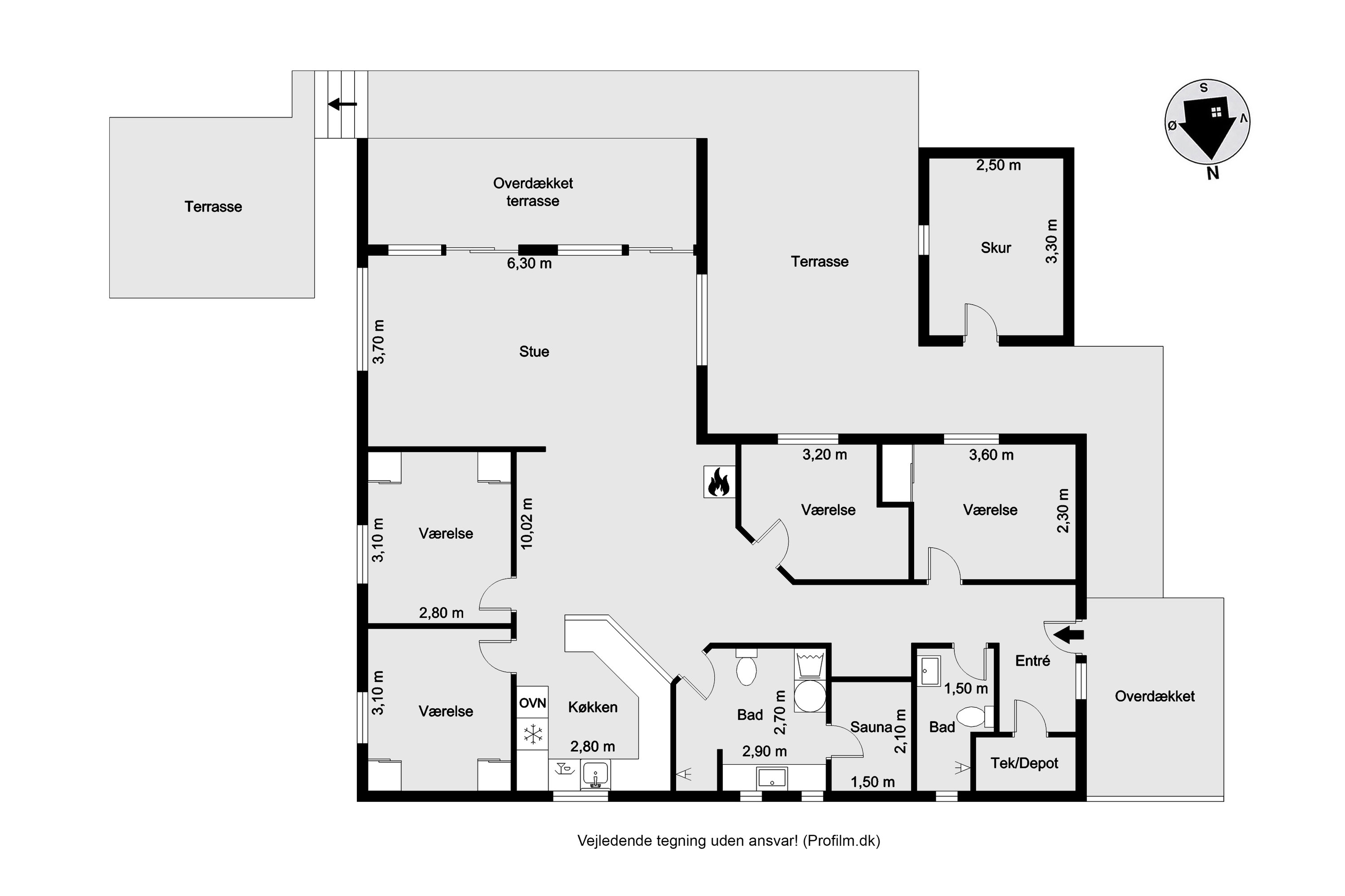 Plantegninger billede af P Snejkers Vej 7, Søndervig, 6950 Ringkøbing