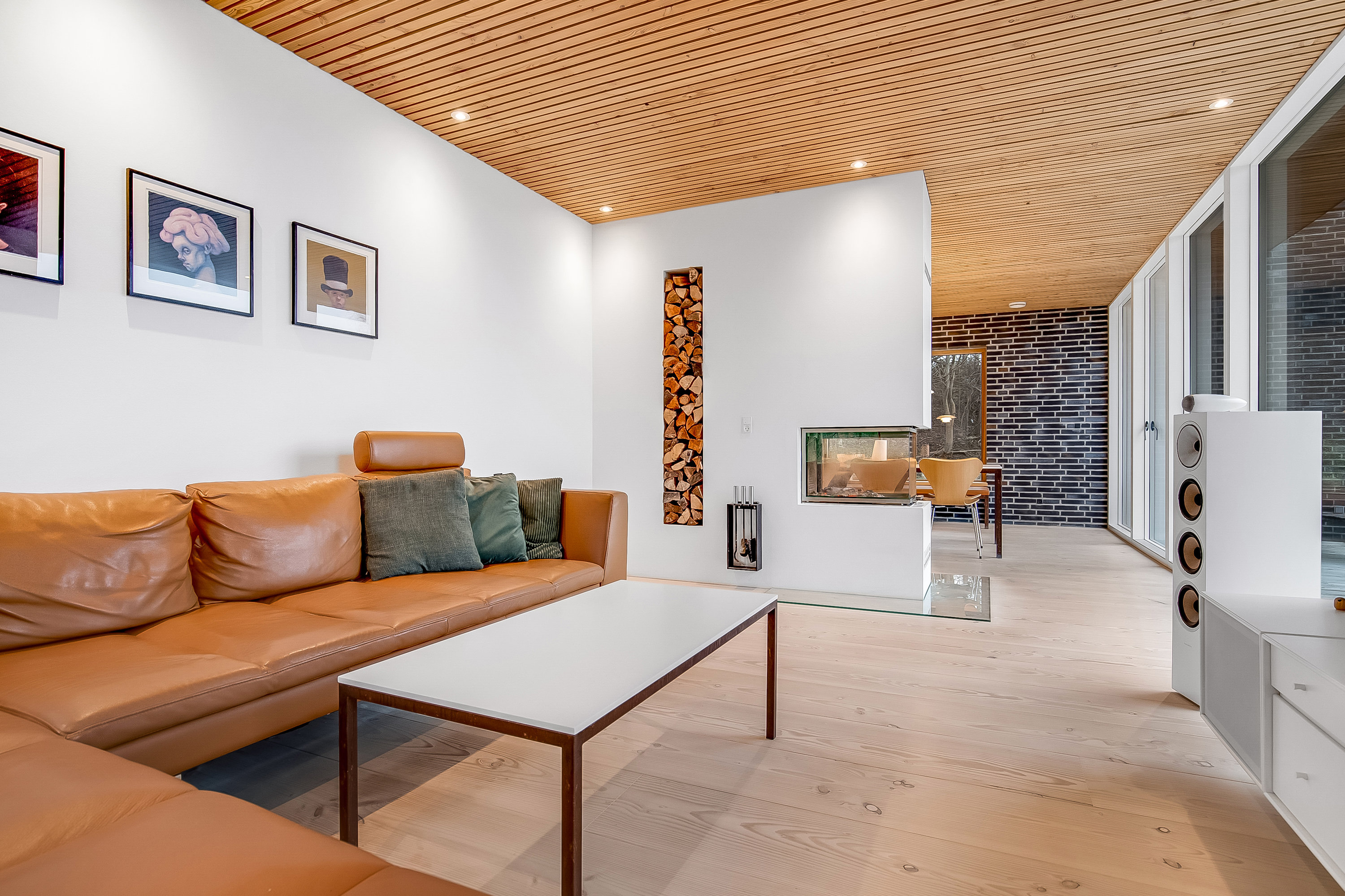 Fremhævet stue billede i fuldskærmstilstand. Billede af Stadionvej 74, 6000 Kolding