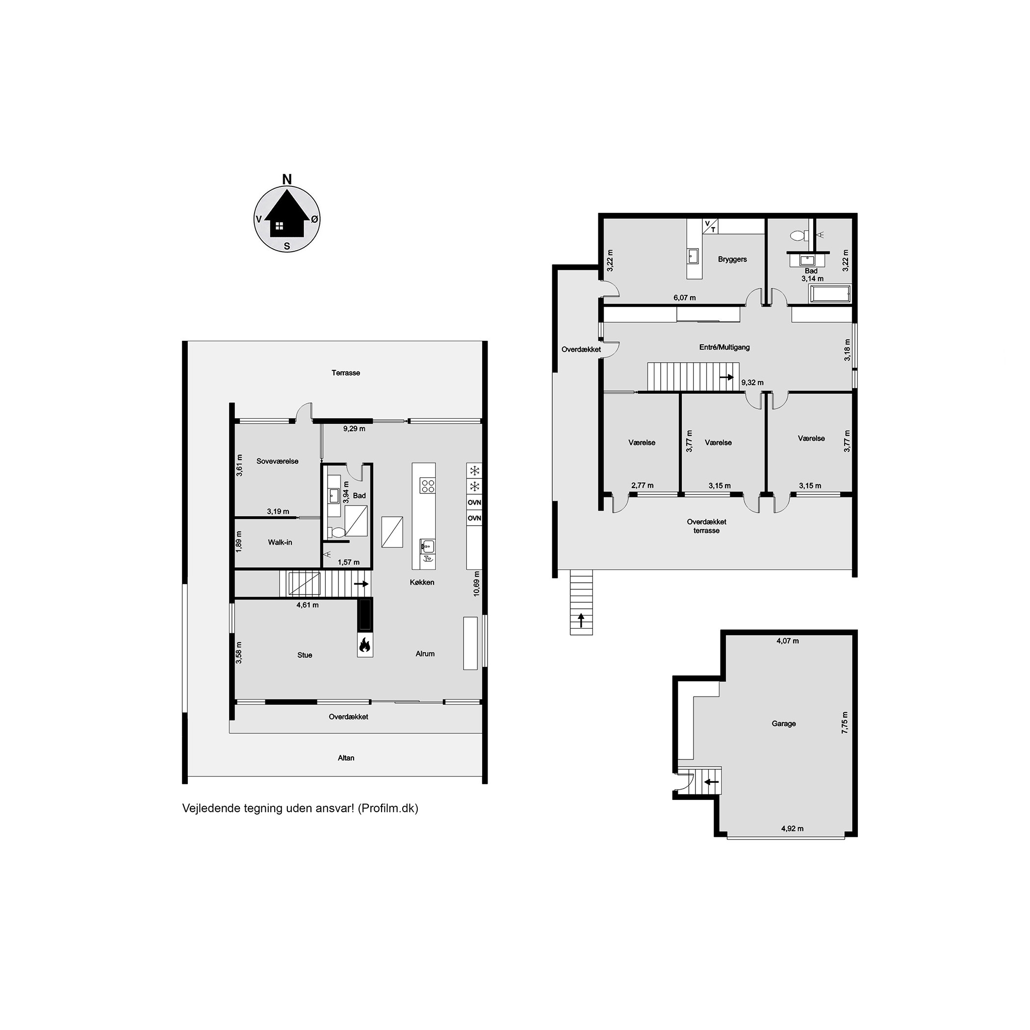 Plantegninger billede af Stadionvej 74, 6000 Kolding