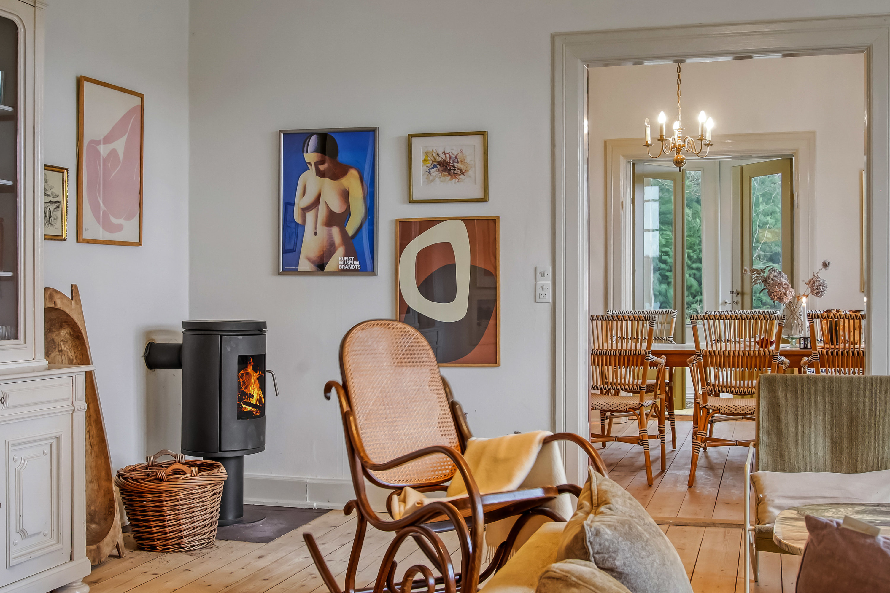 Fremhævet stue billede i fuldskærmstilstand. Billede af Slotsgade 14, Tranekær, 5953 Tranekær