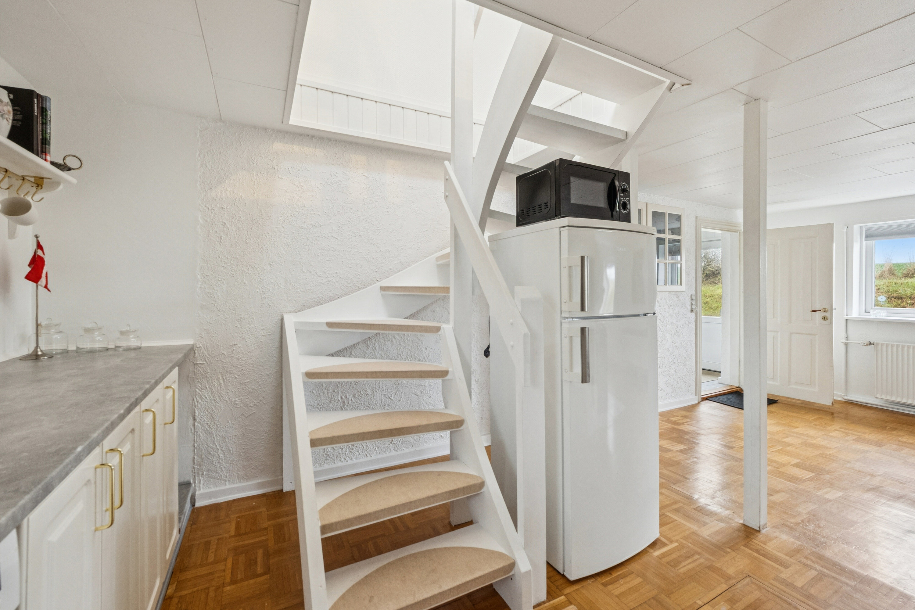 Fremhævet opgang billede i fuldskærmstilstand. Billede af Bydamsvej 11, 7752 Snedsted