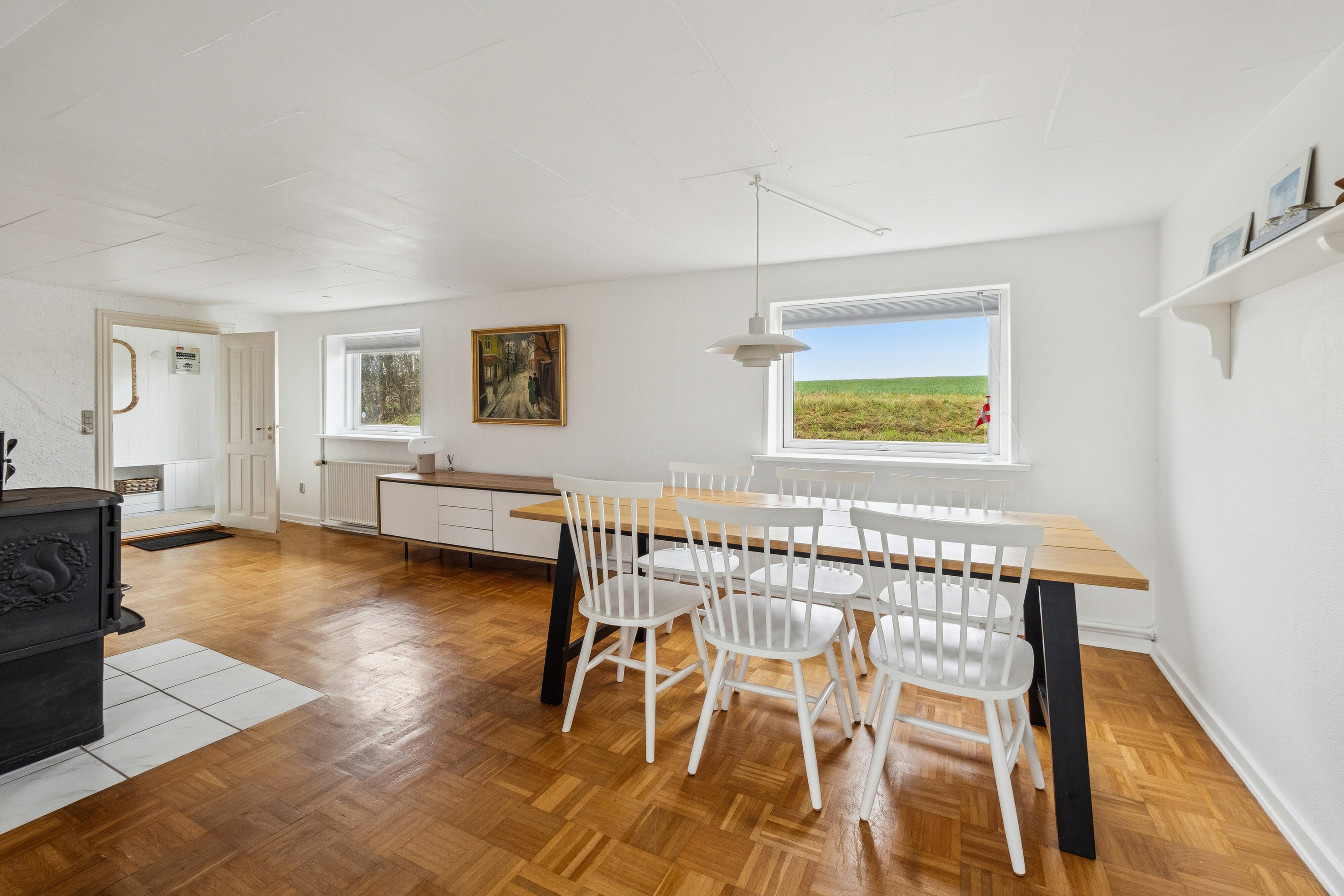 Miniaturebillede 1: spisestue. Billede af Bydamsvej 11, 7752 Snedsted