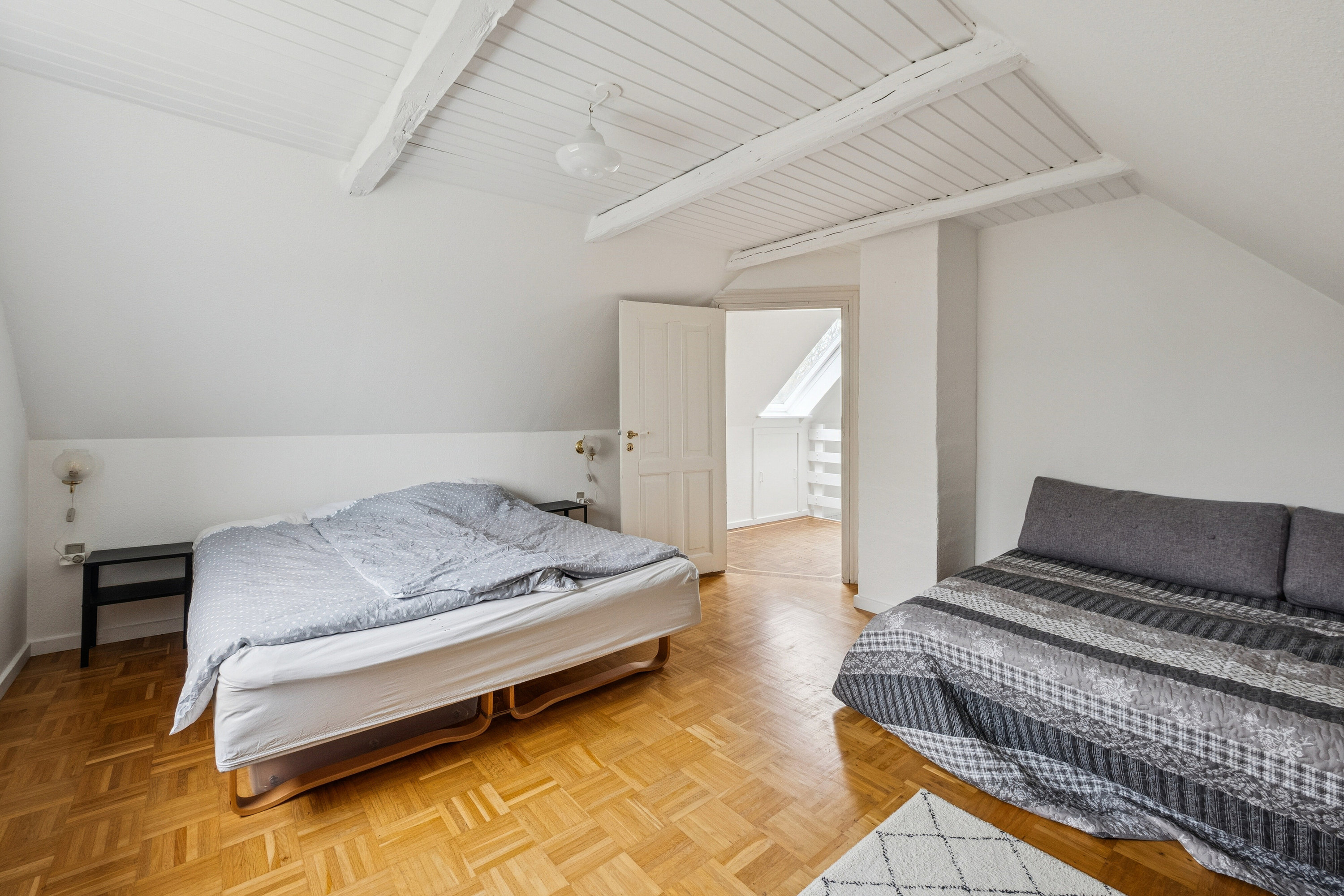 Fremhævet soveværelse billede i fuldskærmstilstand. Billede af Bydamsvej 11, 7752 Snedsted