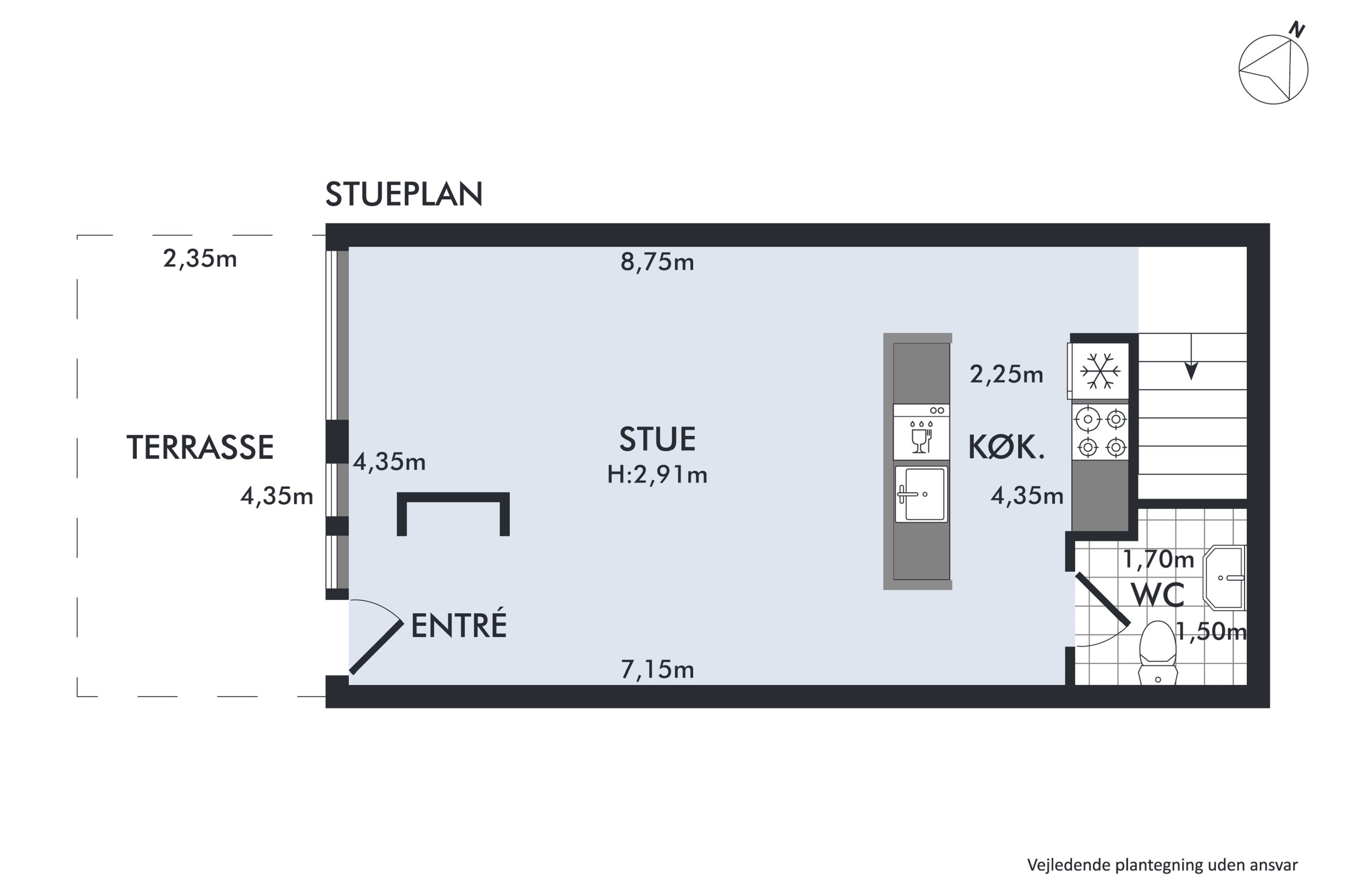 Plantegninger billede af Løngangstræde 21L, 1468 København K