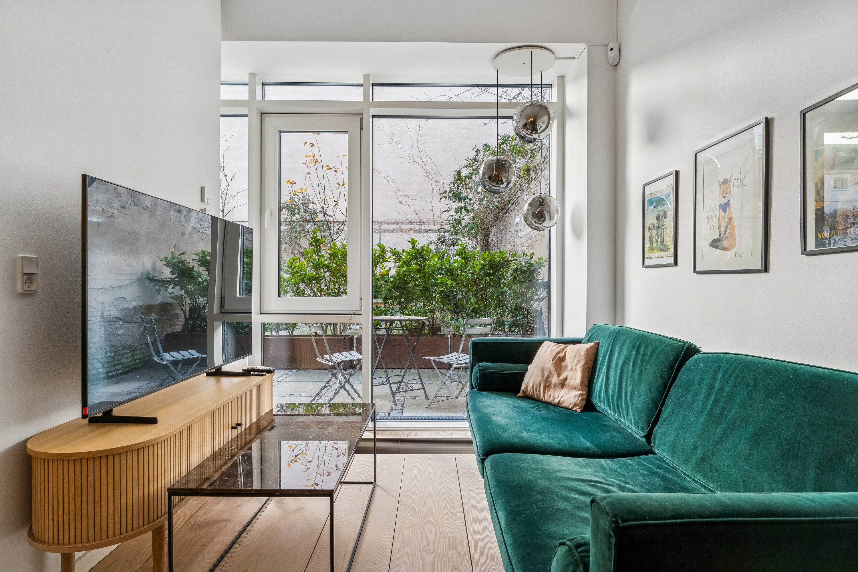 Fremhævet stue billede i fuldskærmstilstand. Billede af Løngangstræde 21L, 1468 København K