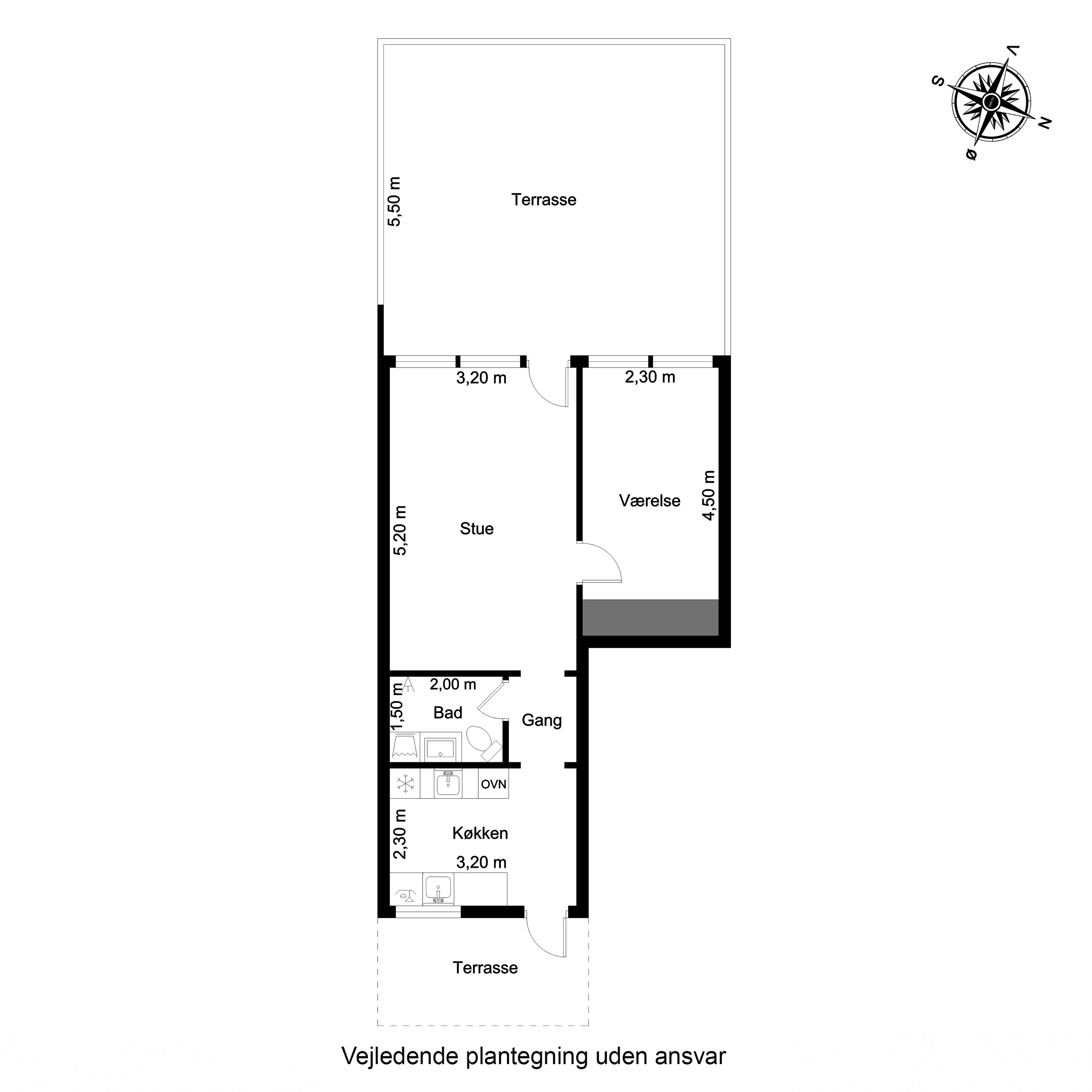 Plantegninger billede af Bontvedvænget 6E, 5700 Svendborg