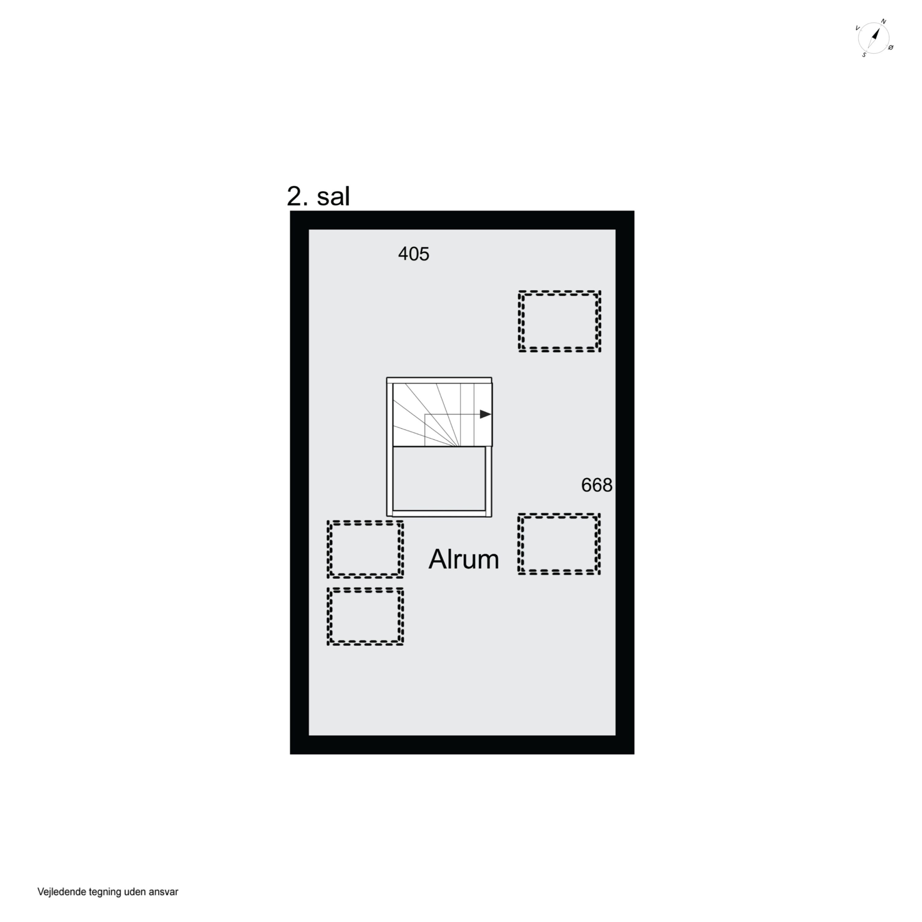 Plantegninger billede af Mikkelborg Alle 66, 2970 Hørsholm