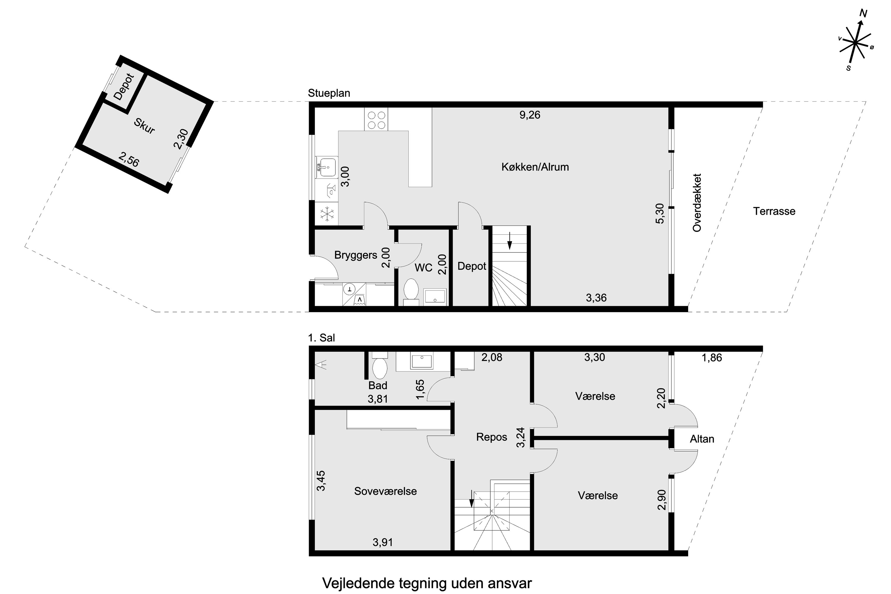 Plantegninger billede af Egå Engvej 160, 8250 Egå