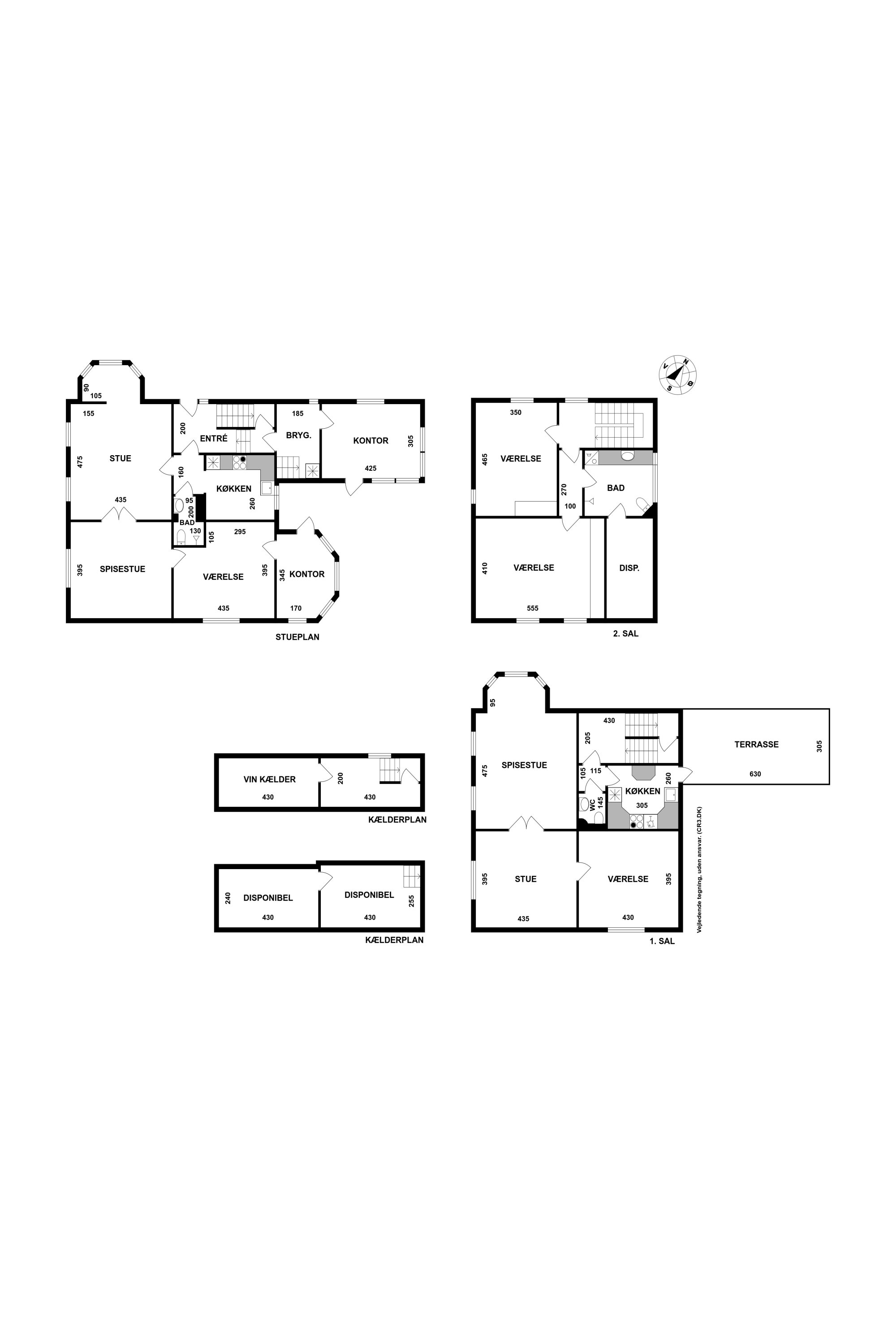 Plantegninger billede af Københavnsvej 37, 3400 Hillerød