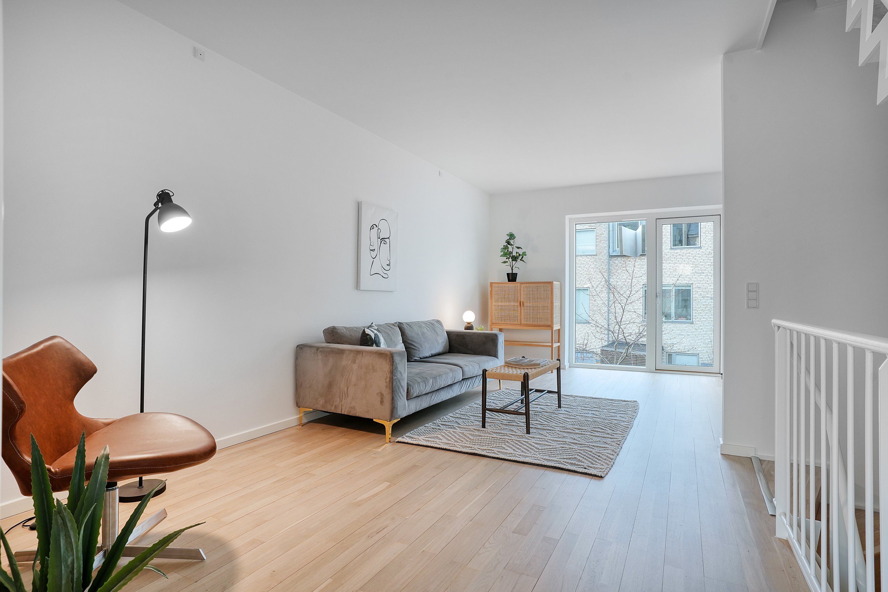 Fremhævet stue billede i fuldskærmstilstand. Billede af Poul Reumerts Vej 9, 2500 Valby