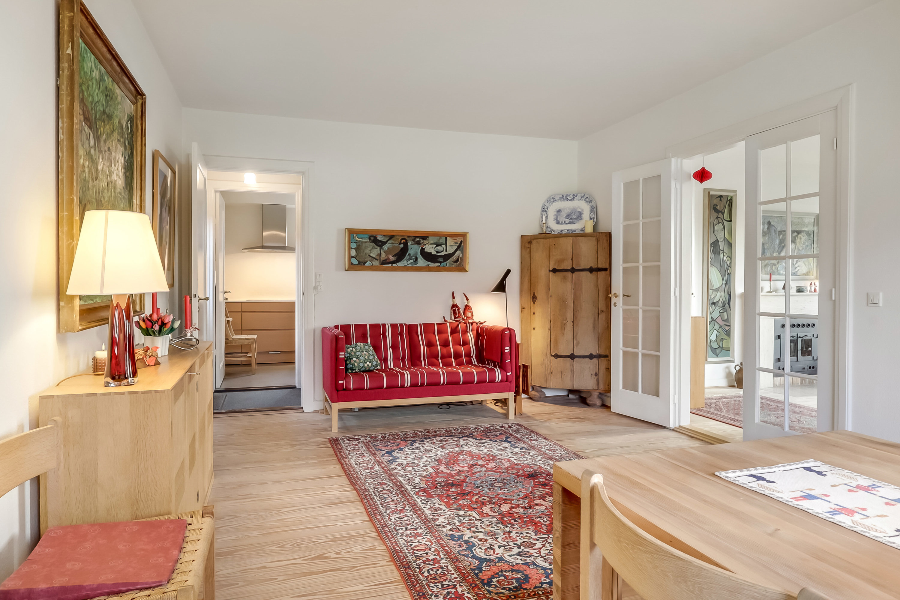 Fremhævet stue billede i fuldskærmstilstand. Billede af Christinedalsvej 1, 5700 Svendborg