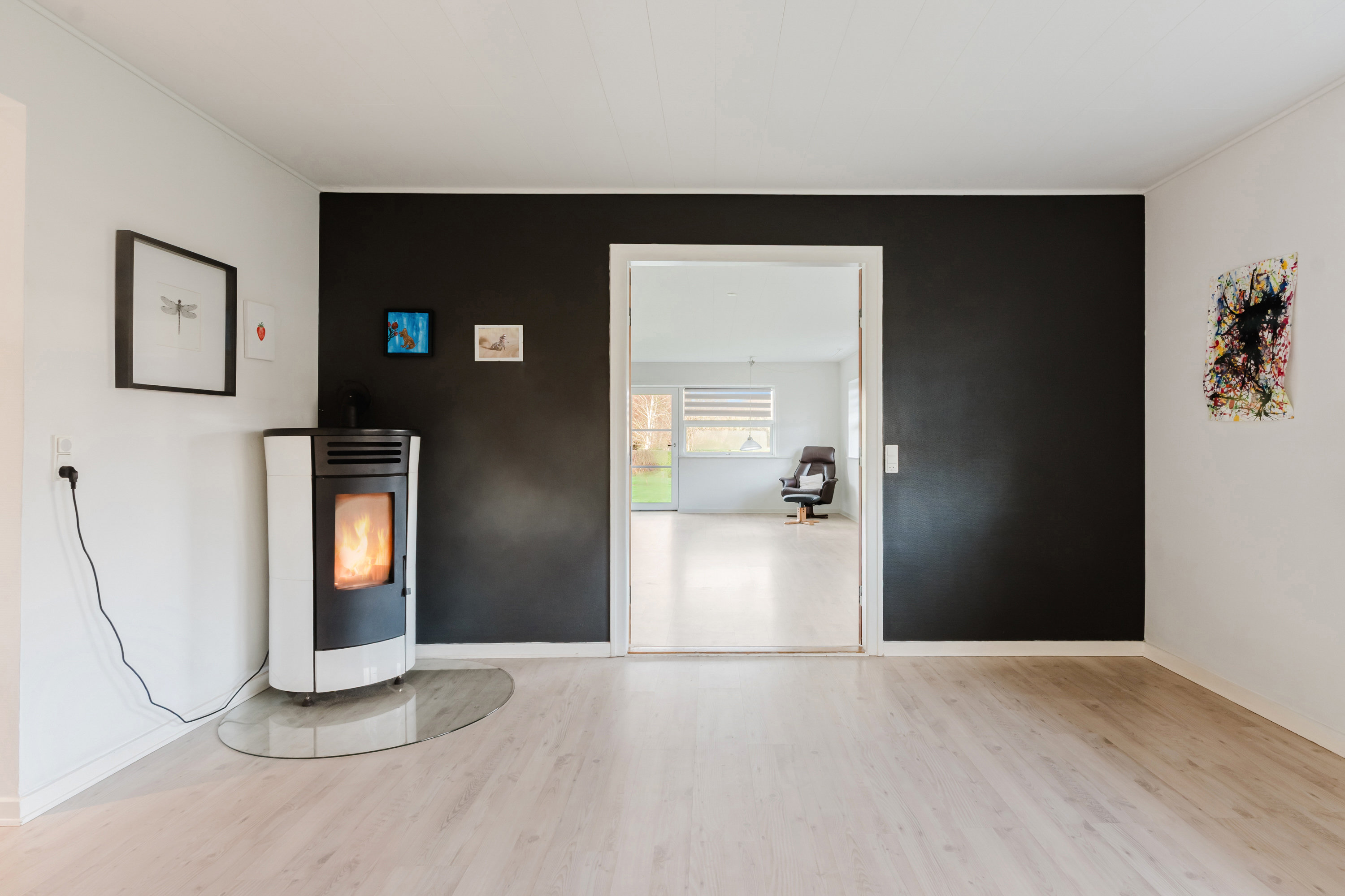 Fremhævet spisestue billede i fuldskærmstilstand. Billede af Stationsvej 19, Jordløse, 5683 Haarby