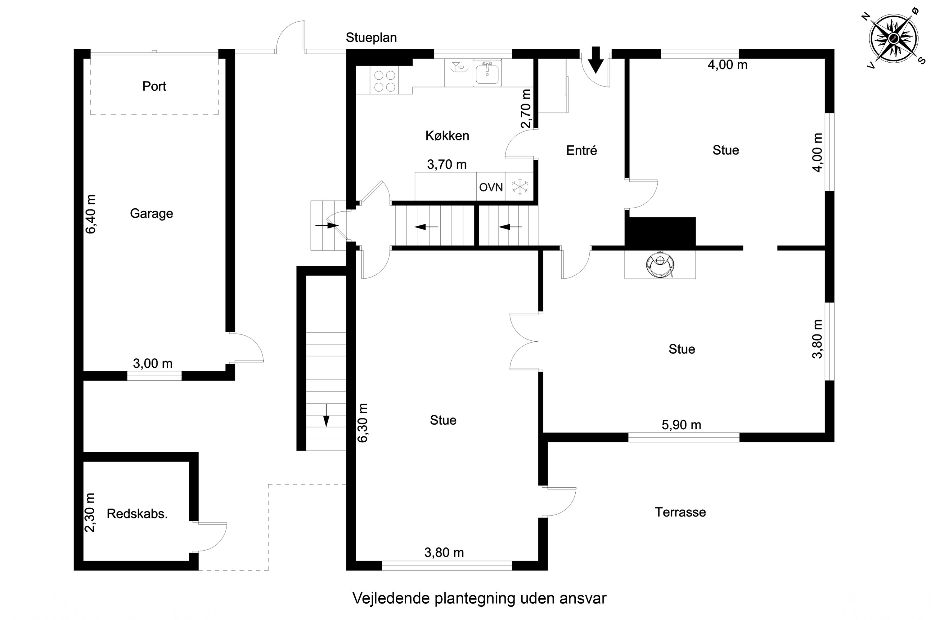 Plantegninger billede af Christinedalsvej 1, 5700 Svendborg