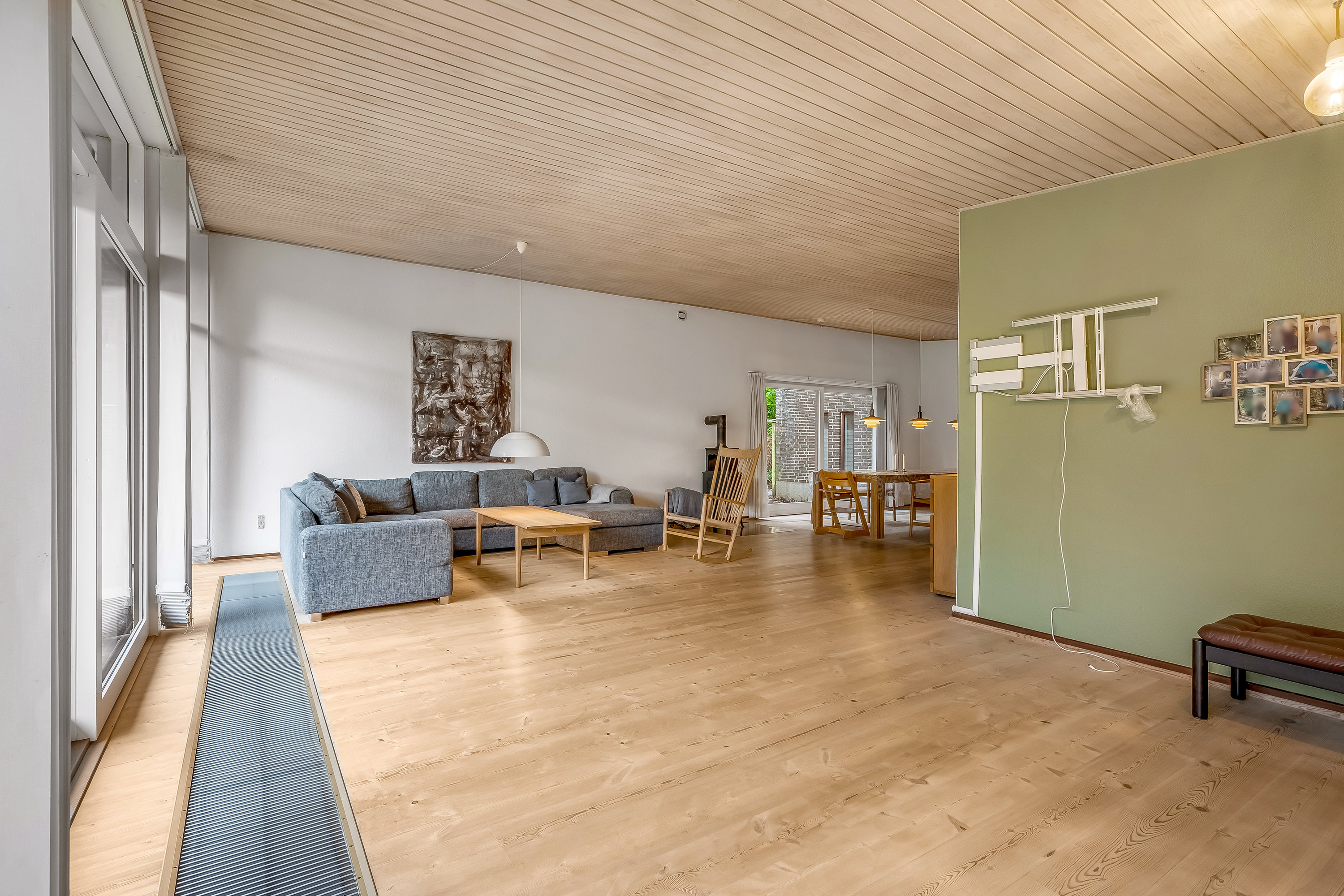 Fremhævet stue billede i fuldskærmstilstand. Billede af Græmvej 3, Husby, 6990 Ulfborg