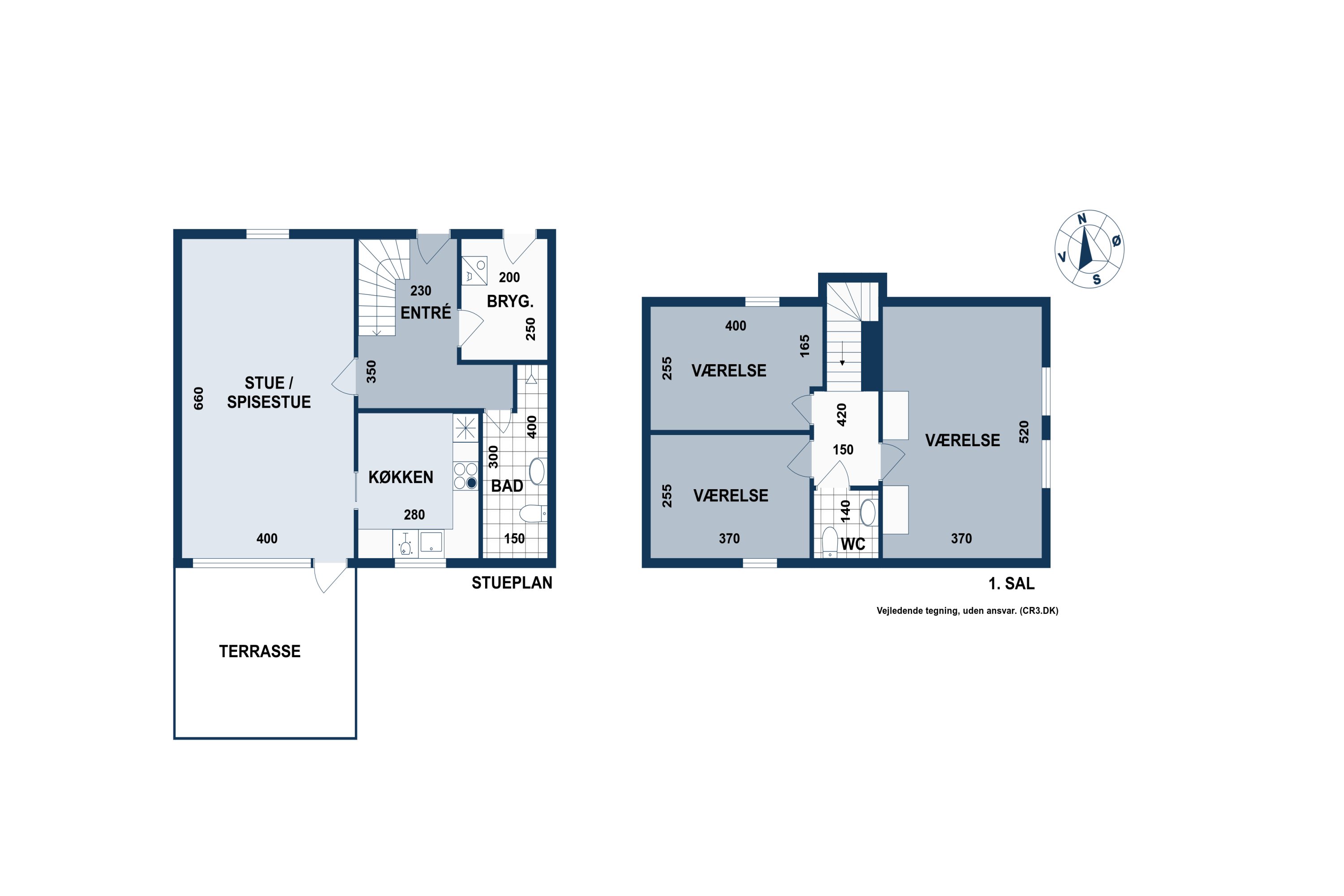 Plantegninger billede af Højbovej 24A, 2500 Valby