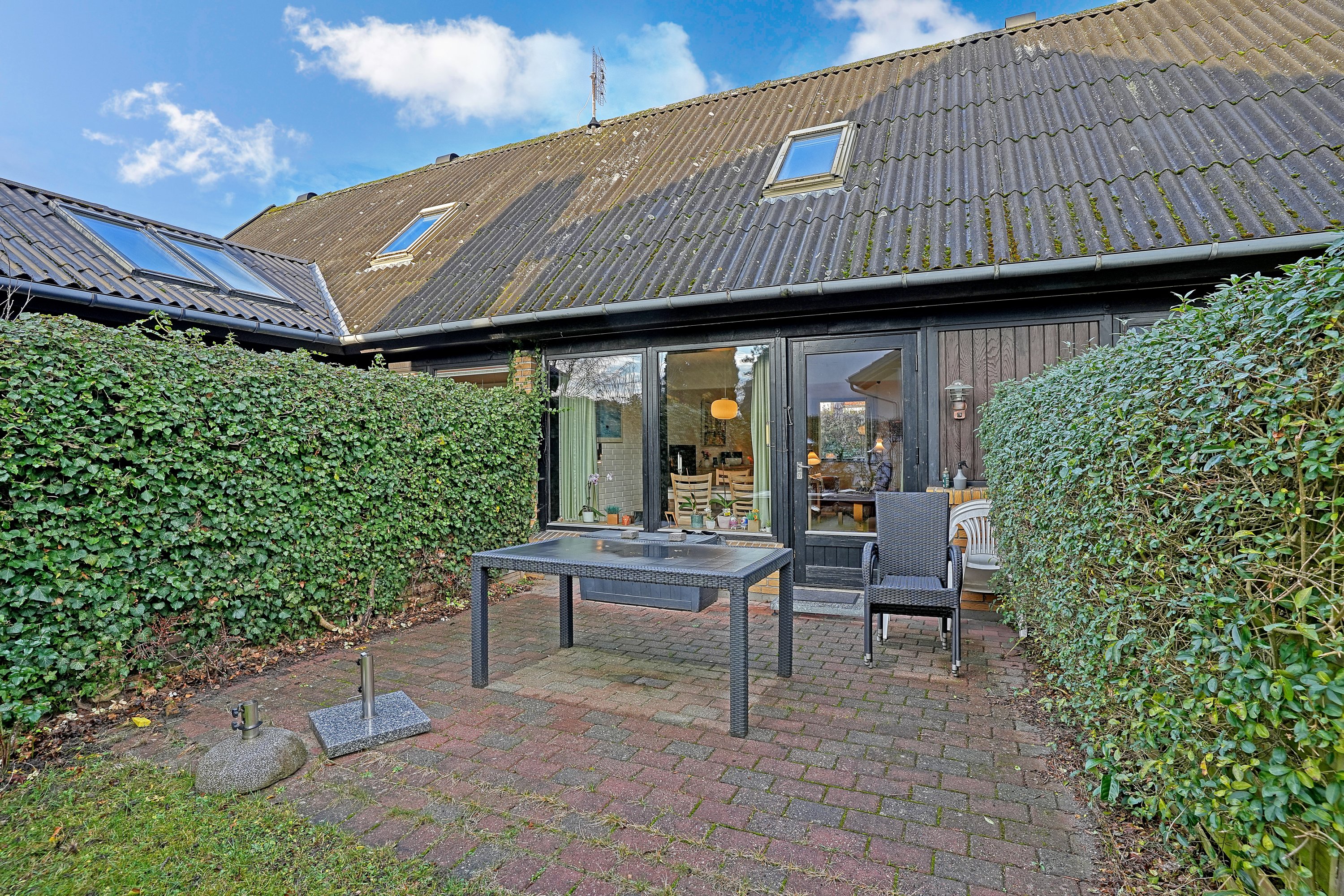 Fremhævet terrasse billede i fuldskærmstilstand. Billede af Højbovej 24A, 2500 Valby