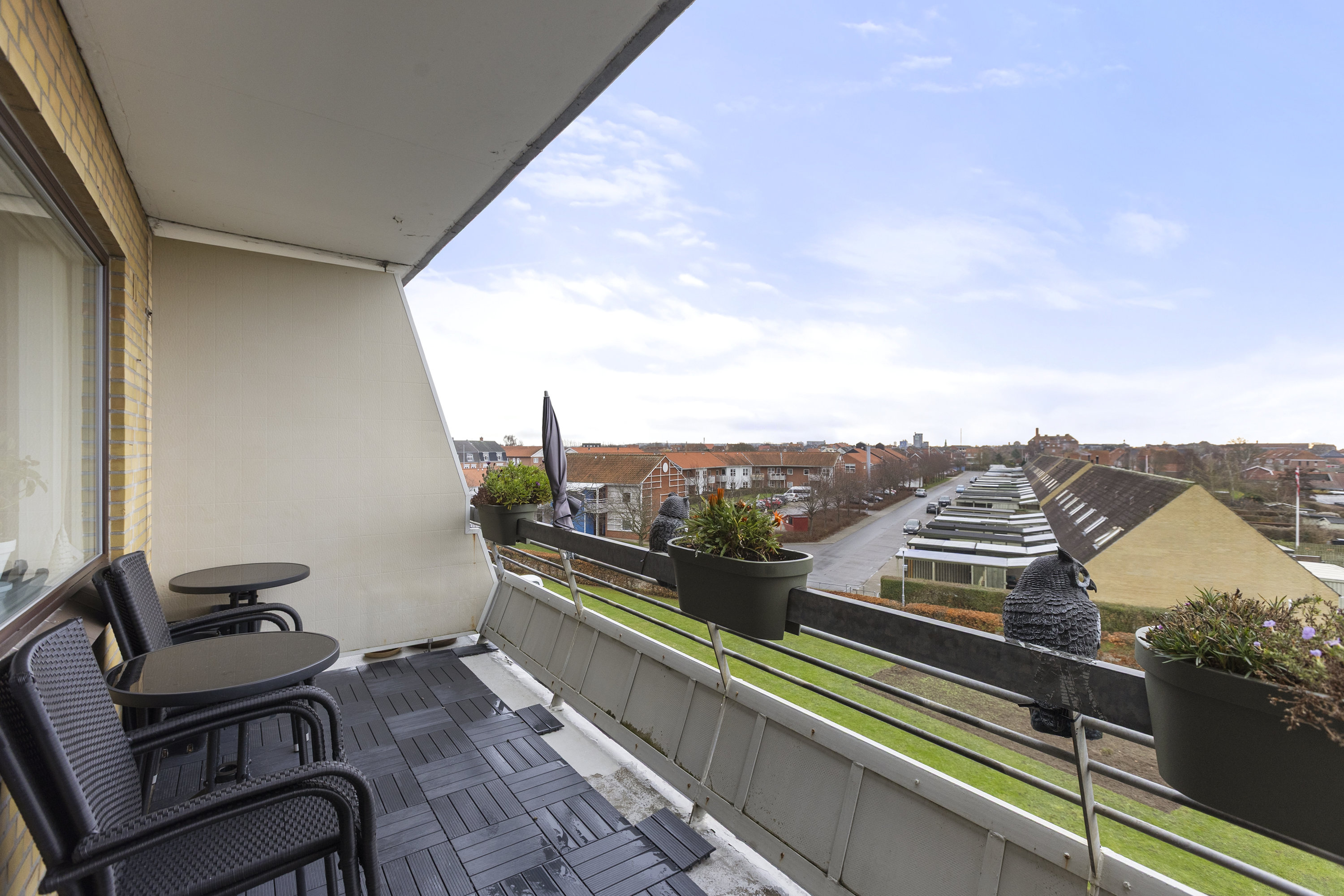 Fremhævet altan billede i fuldskærmstilstand. Billede af Lersøparken 7, 2. tv., 4220 Korsør