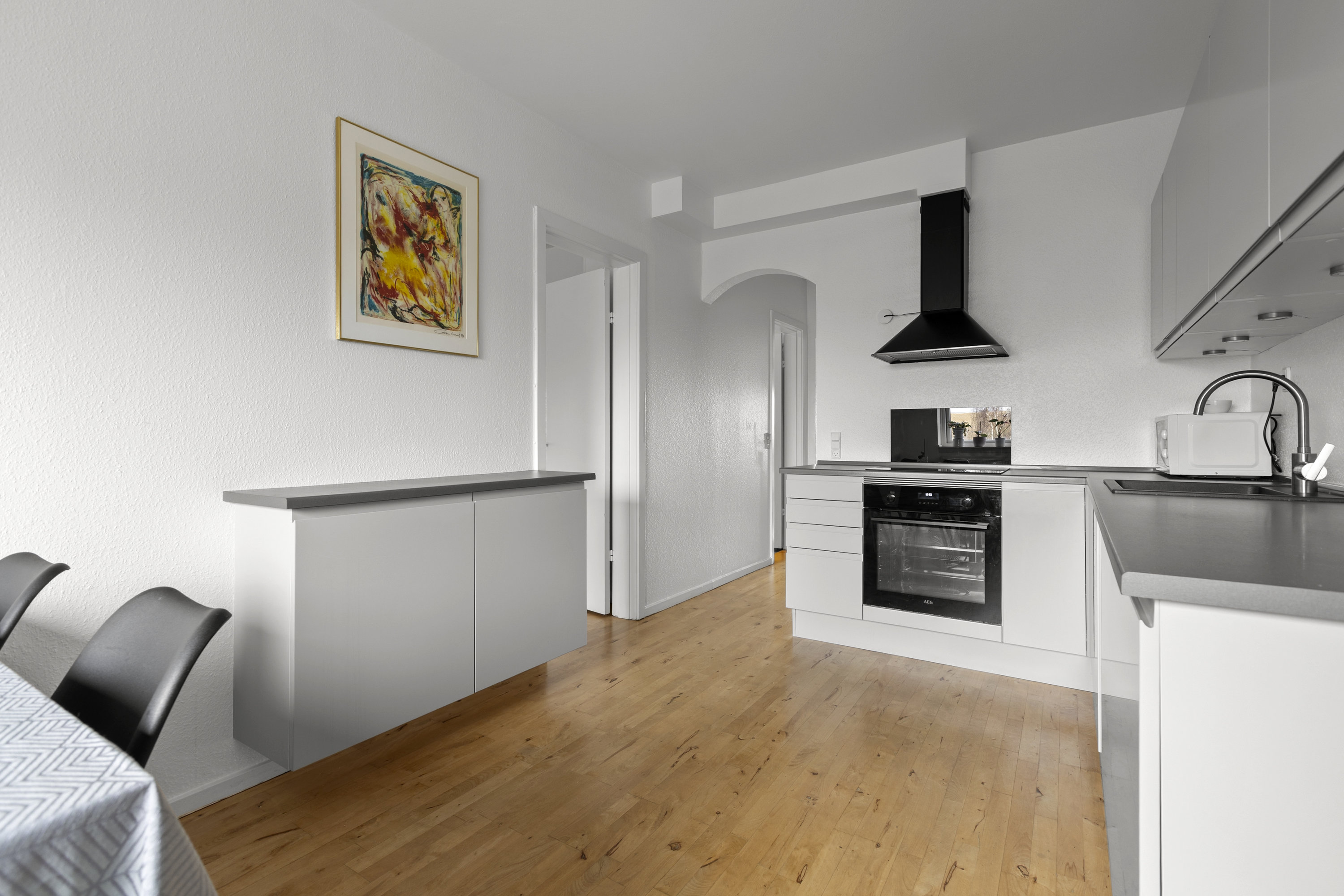 Miniaturebillede 1: køkken. Billede af Lersøparken 7, 2. tv., 4220 Korsør