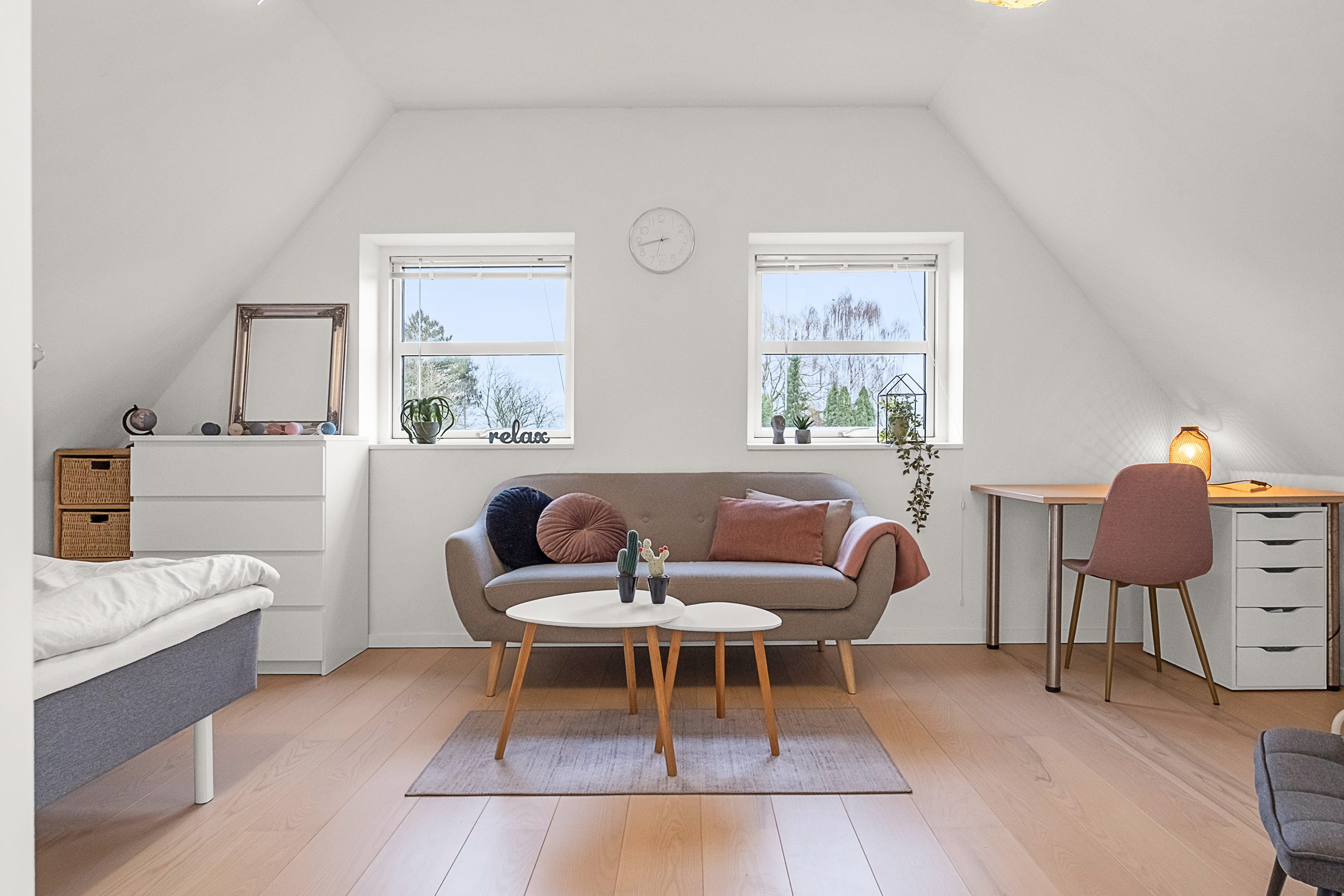 Fremhævet stue billede i fuldskærmstilstand. Billede af Hyldehaven 120, 8520 Lystrup