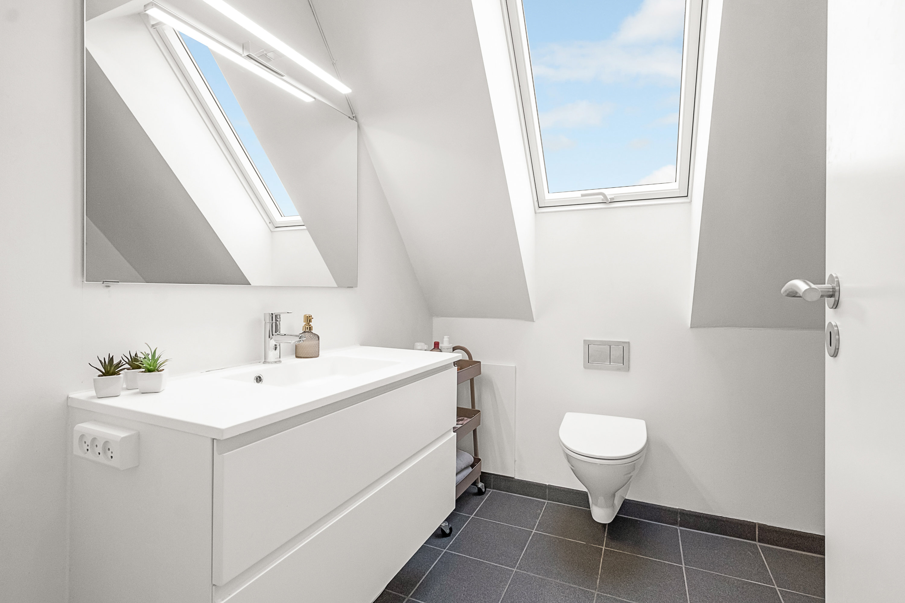 Fremhævet badeværelse billede i fuldskærmstilstand. Billede af Hyldehaven 120, 8520 Lystrup