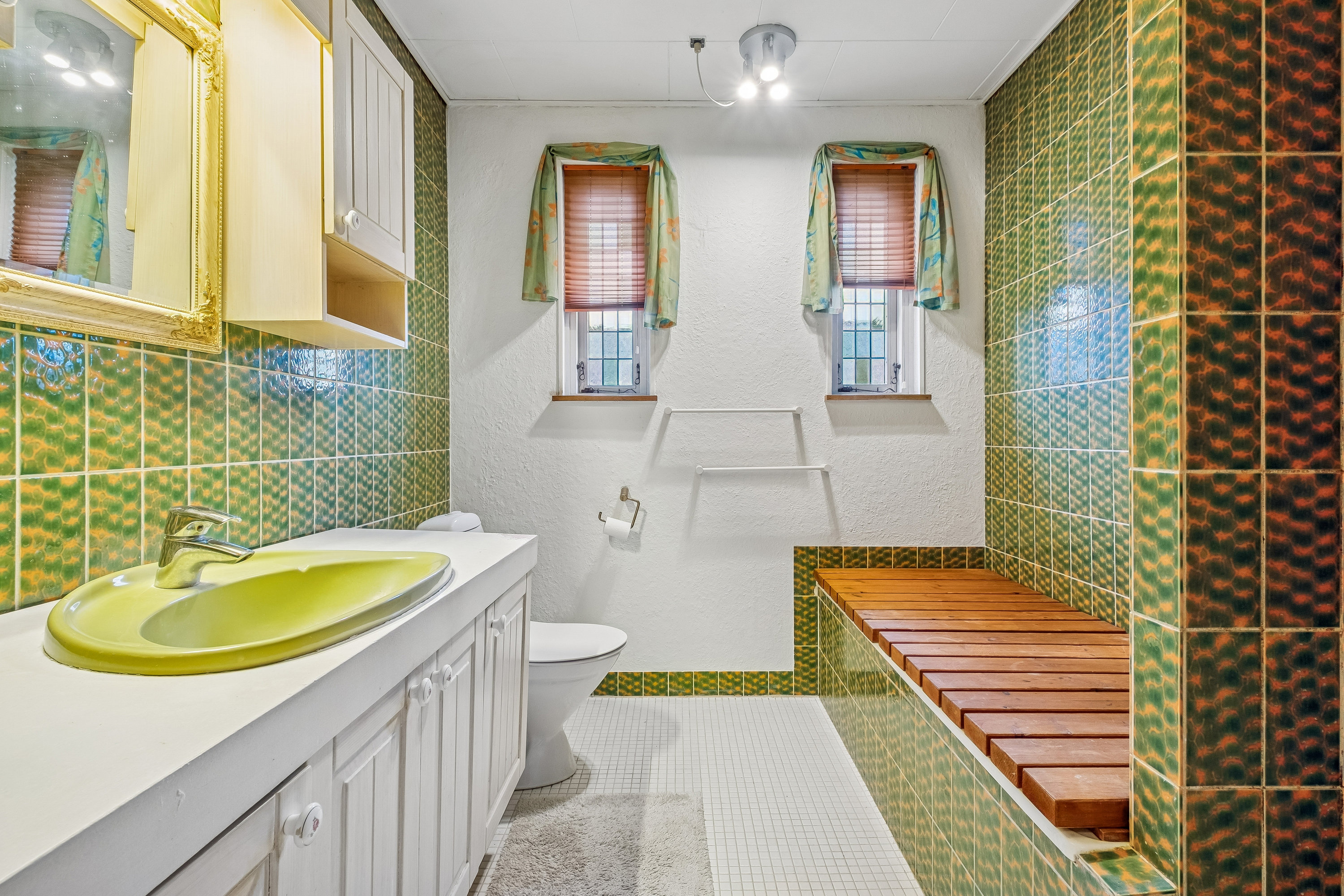 Fremhævet badeværelse billede i fuldskærmstilstand. Billede af Toftevænget 20, Tyrsted, 8700 Horsens