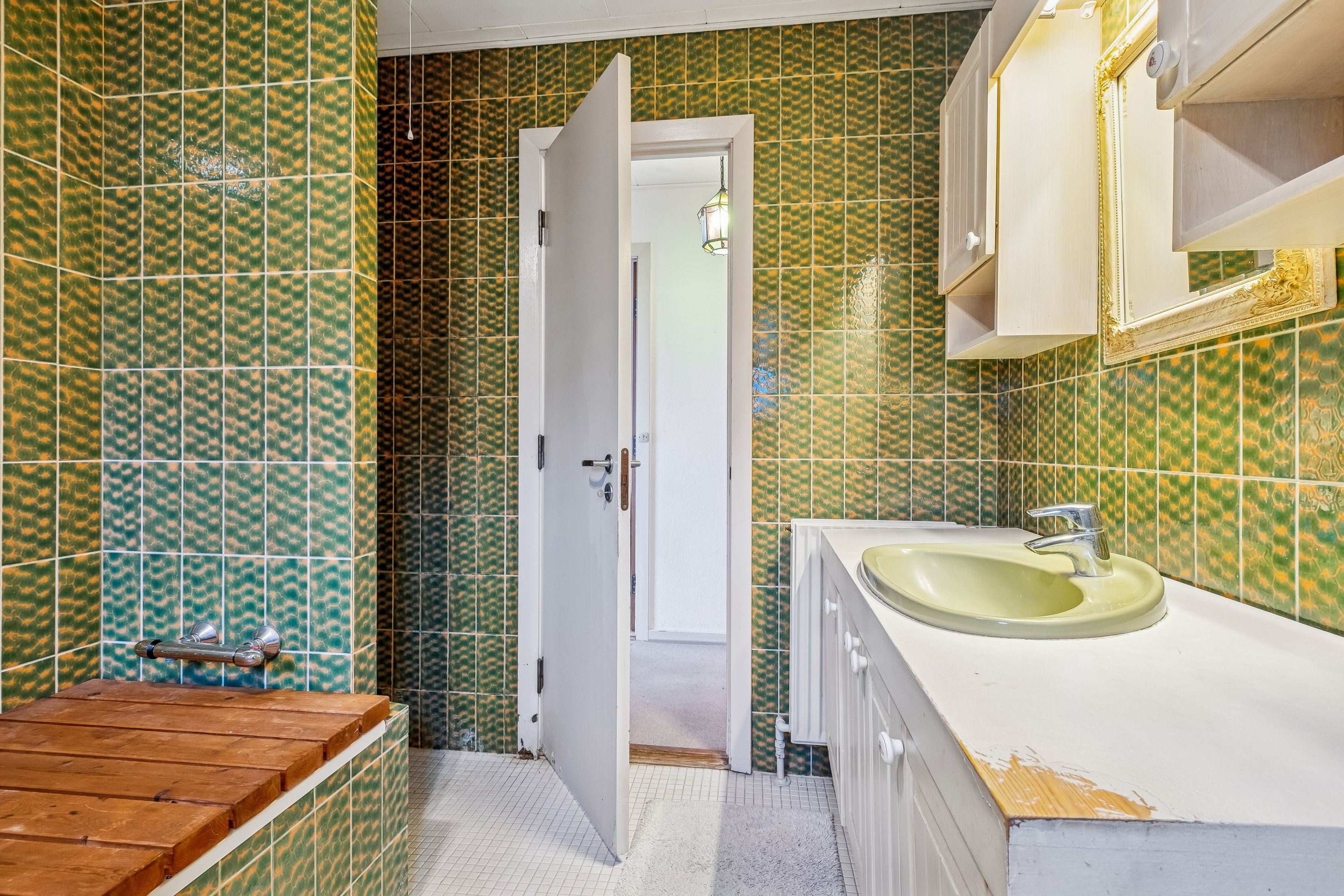 Fremhævet badeværelse billede i fuldskærmstilstand. Billede af Toftevænget 20, Tyrsted, 8700 Horsens