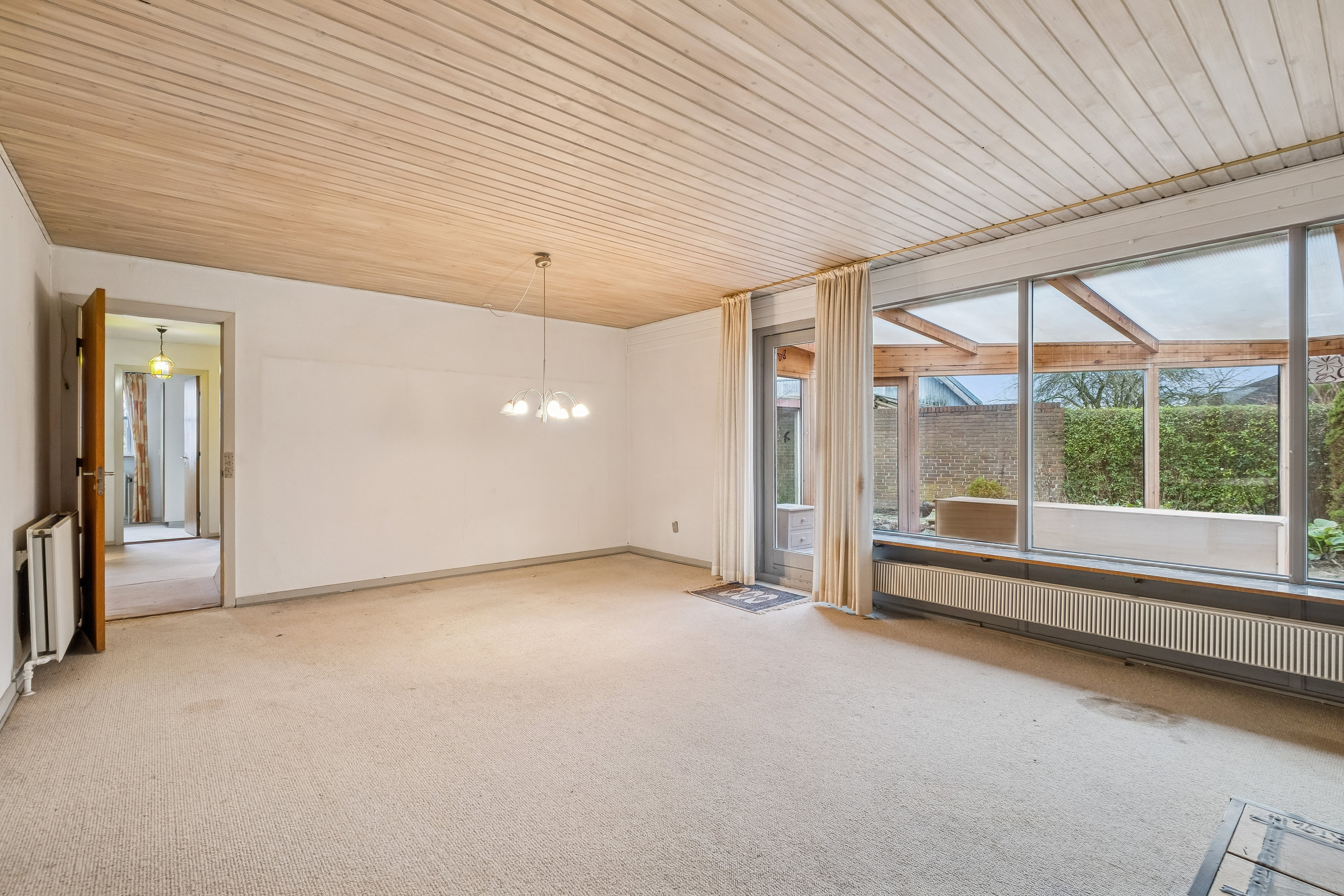 Fremhævet stue billede i fuldskærmstilstand. Billede af Toftevænget 20, Tyrsted, 8700 Horsens