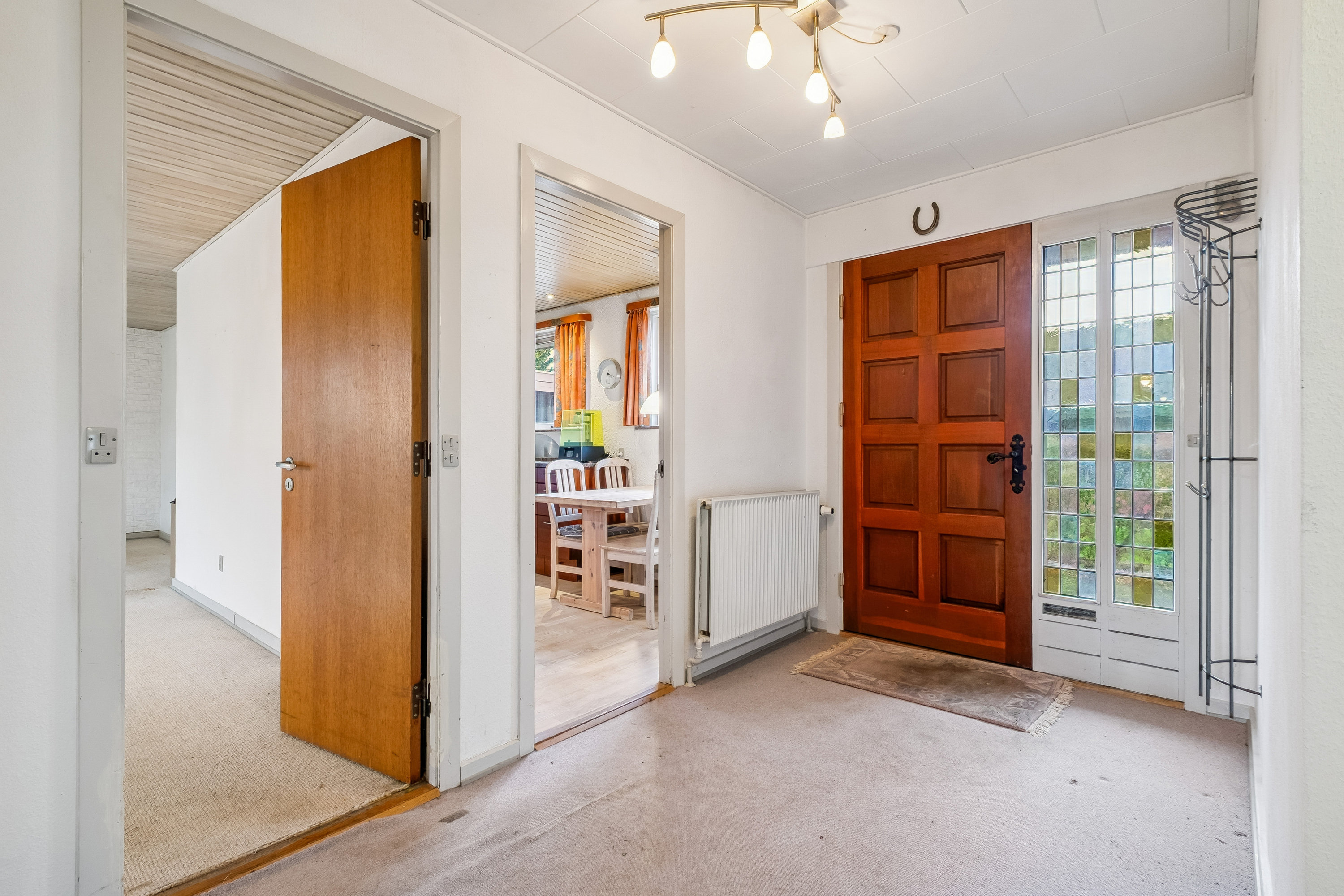 Fremhævet entre billede i fuldskærmstilstand. Billede af Toftevænget 20, Tyrsted, 8700 Horsens