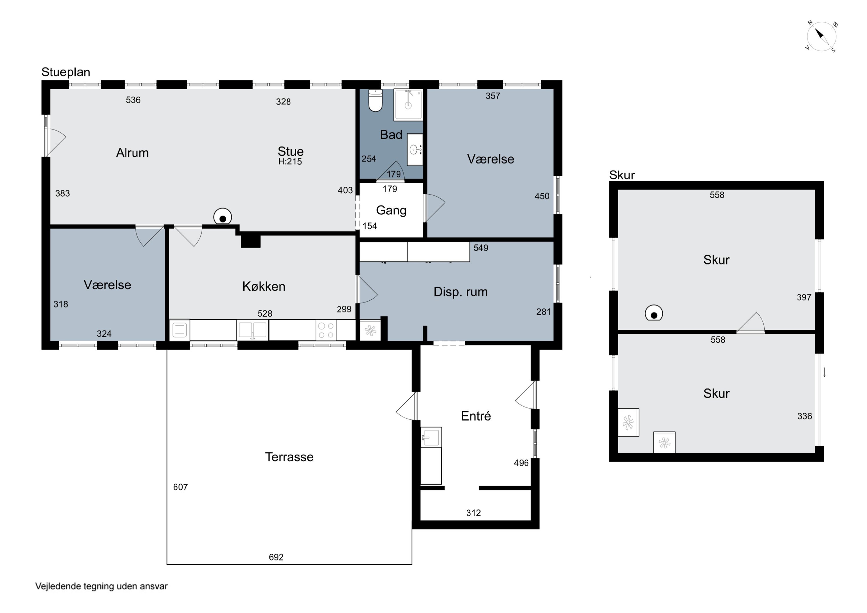 Plantegninger billede af Kirsbølvej 19, 6064 Jordrup